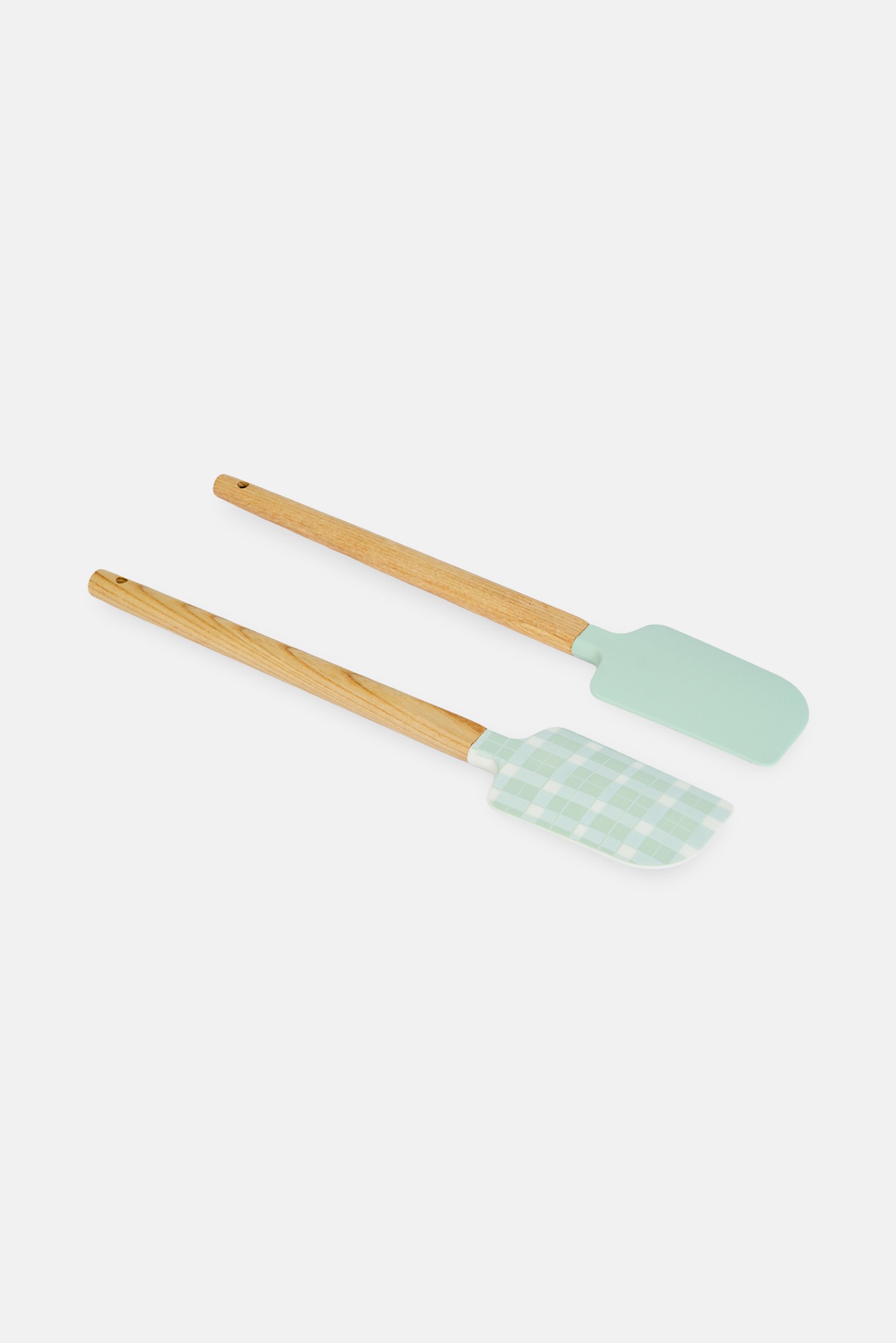 2 Pcs Silicone Spatula, Mint Green