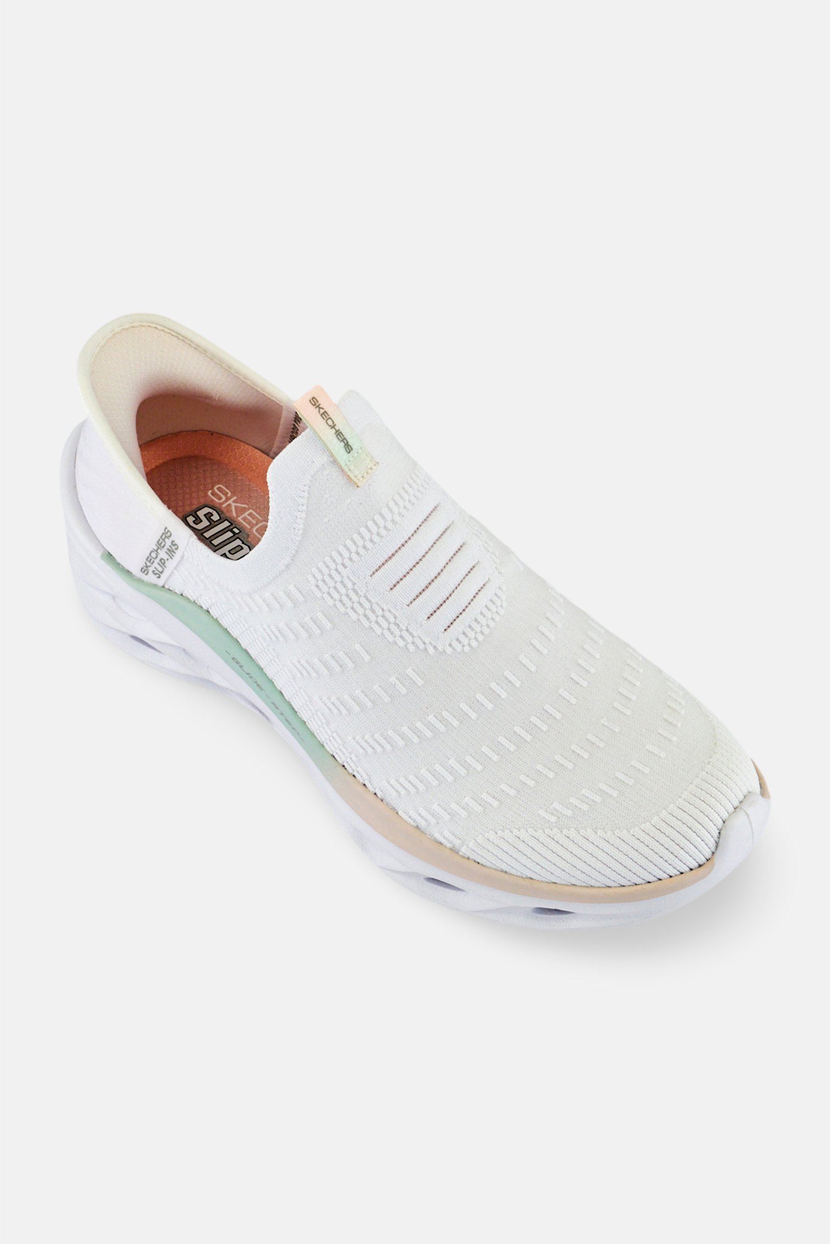 Women Glide-Step Slip On Outdoor Shoes, White