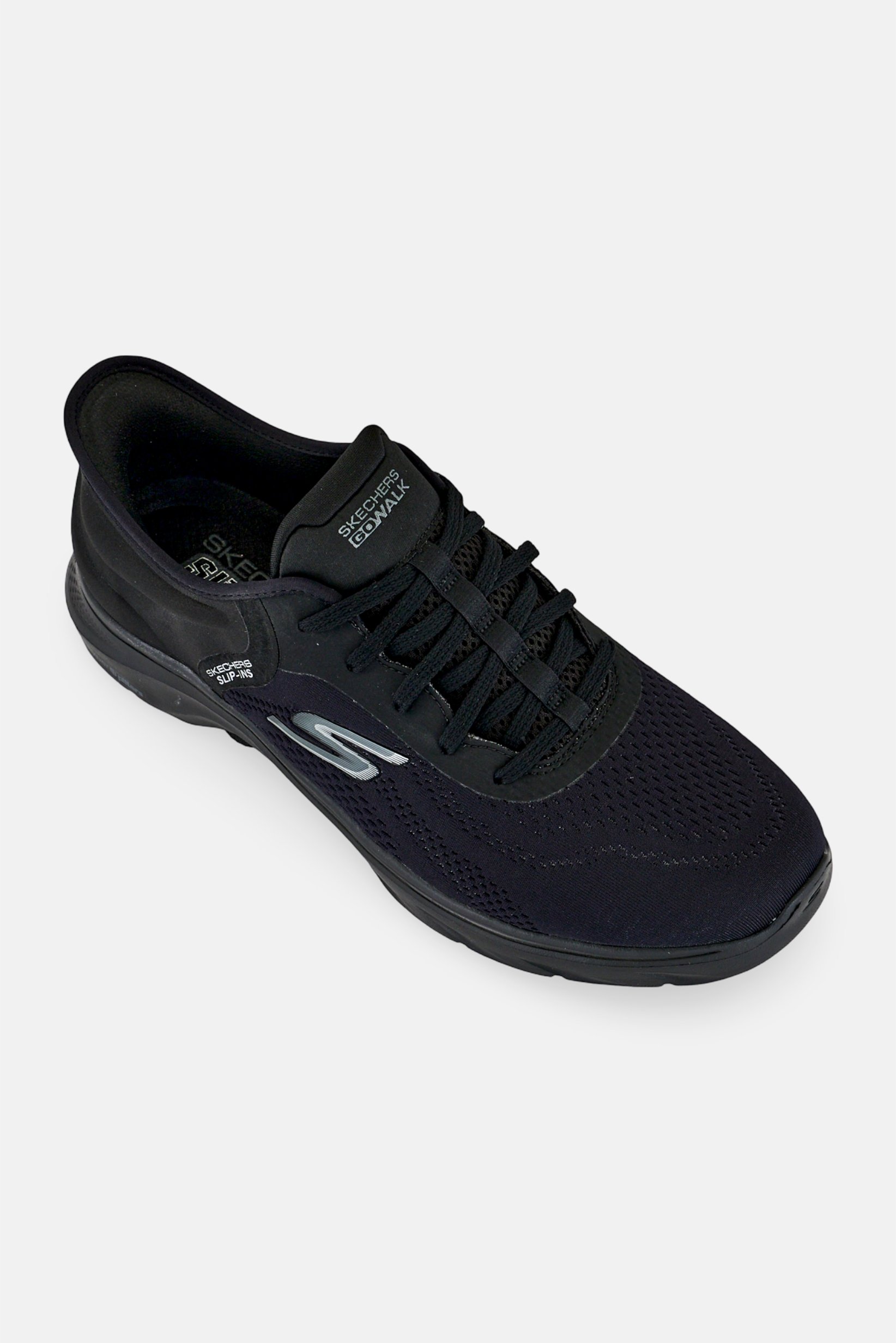 Women Go Walk 7 Lace Up Outdoor Shoes, Black