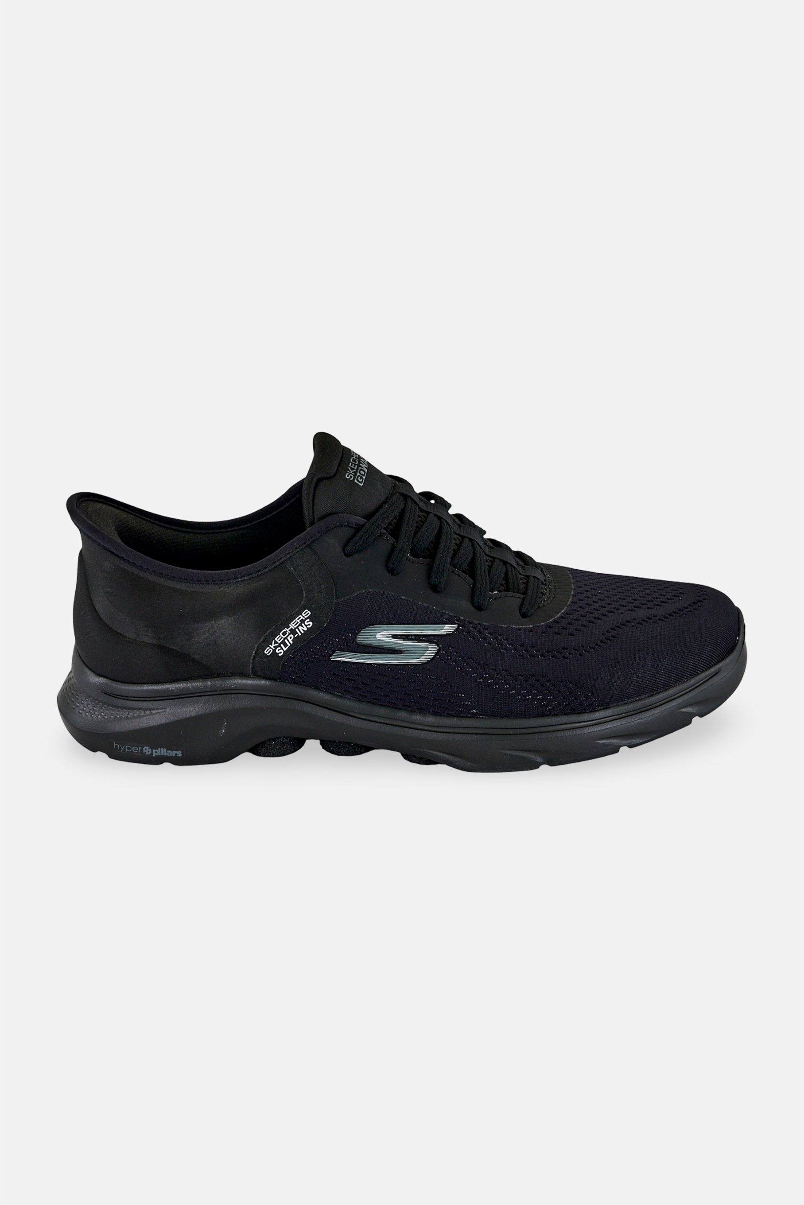 Women Go Walk 7 Lace Up Outdoor Shoes, Black