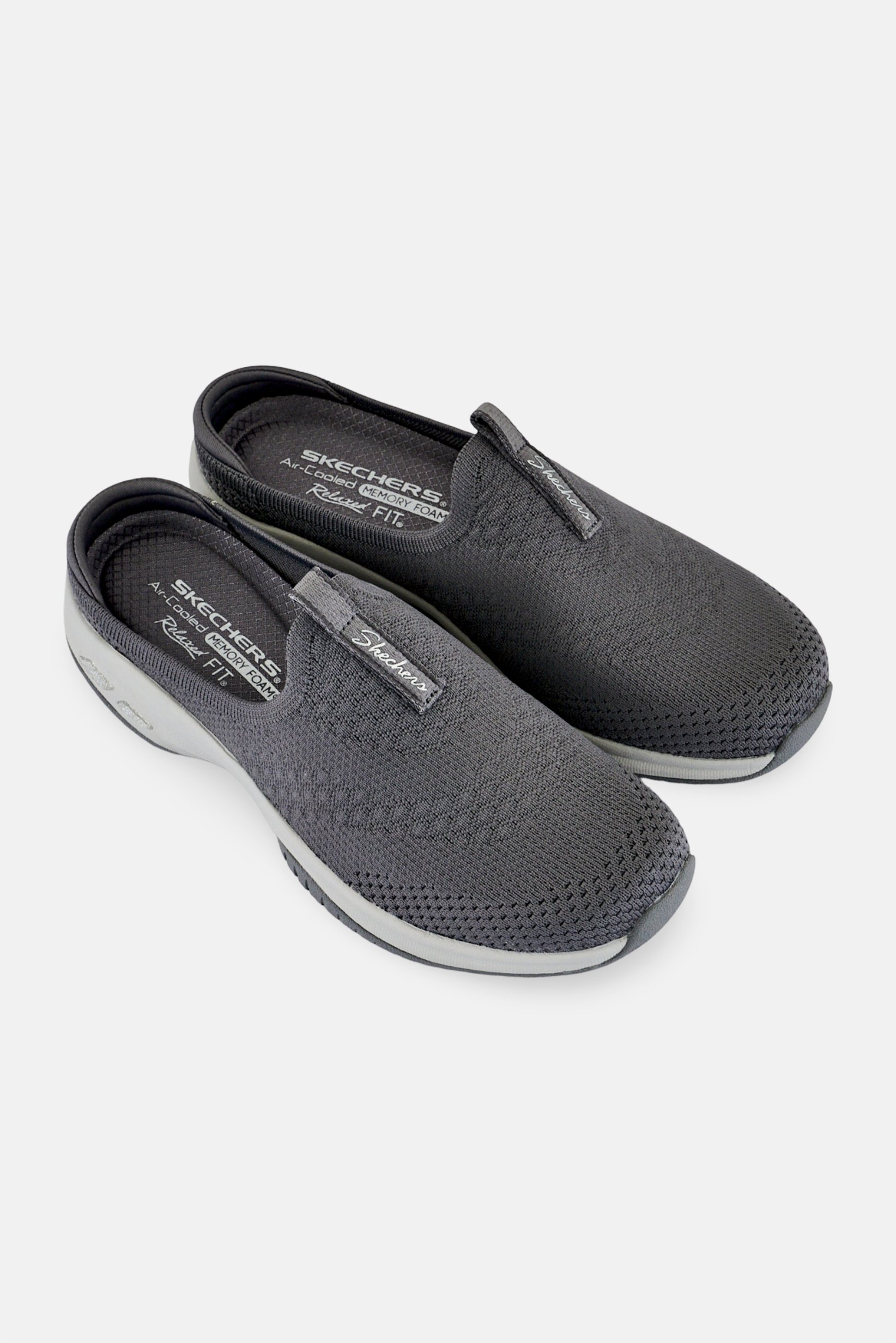 Women Commute Time Slip On Outdoor Shoes, Charcoal Grey