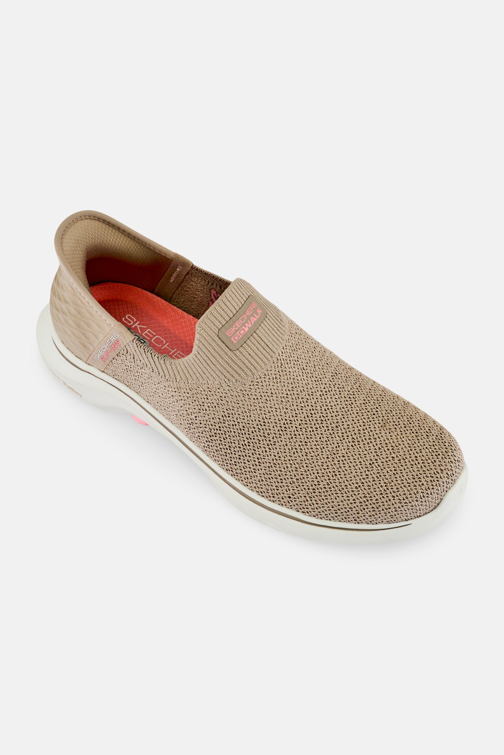 Women Go Walk 7 Slip On Walking Shoes, Taupe