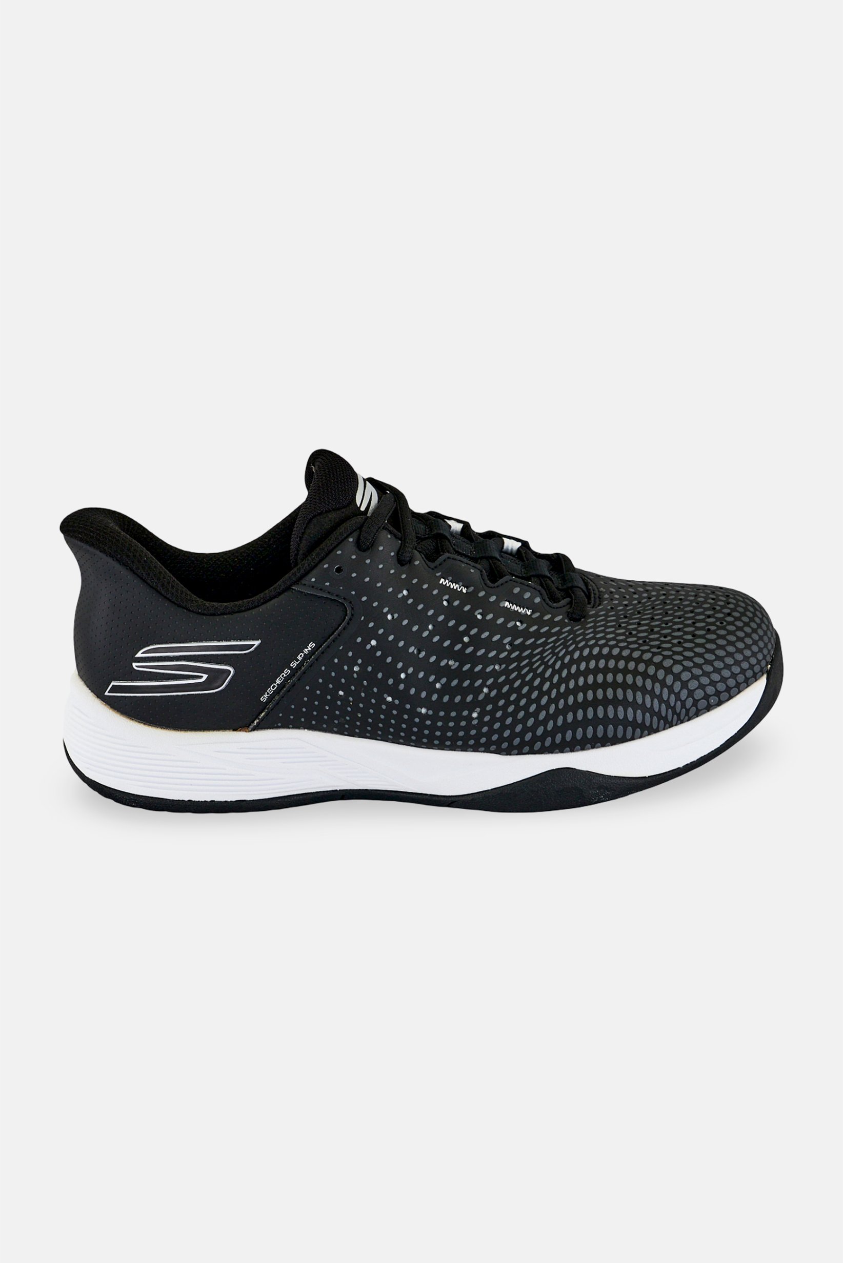 Women Viper Court Reload Lace Up Running Shoes, Black