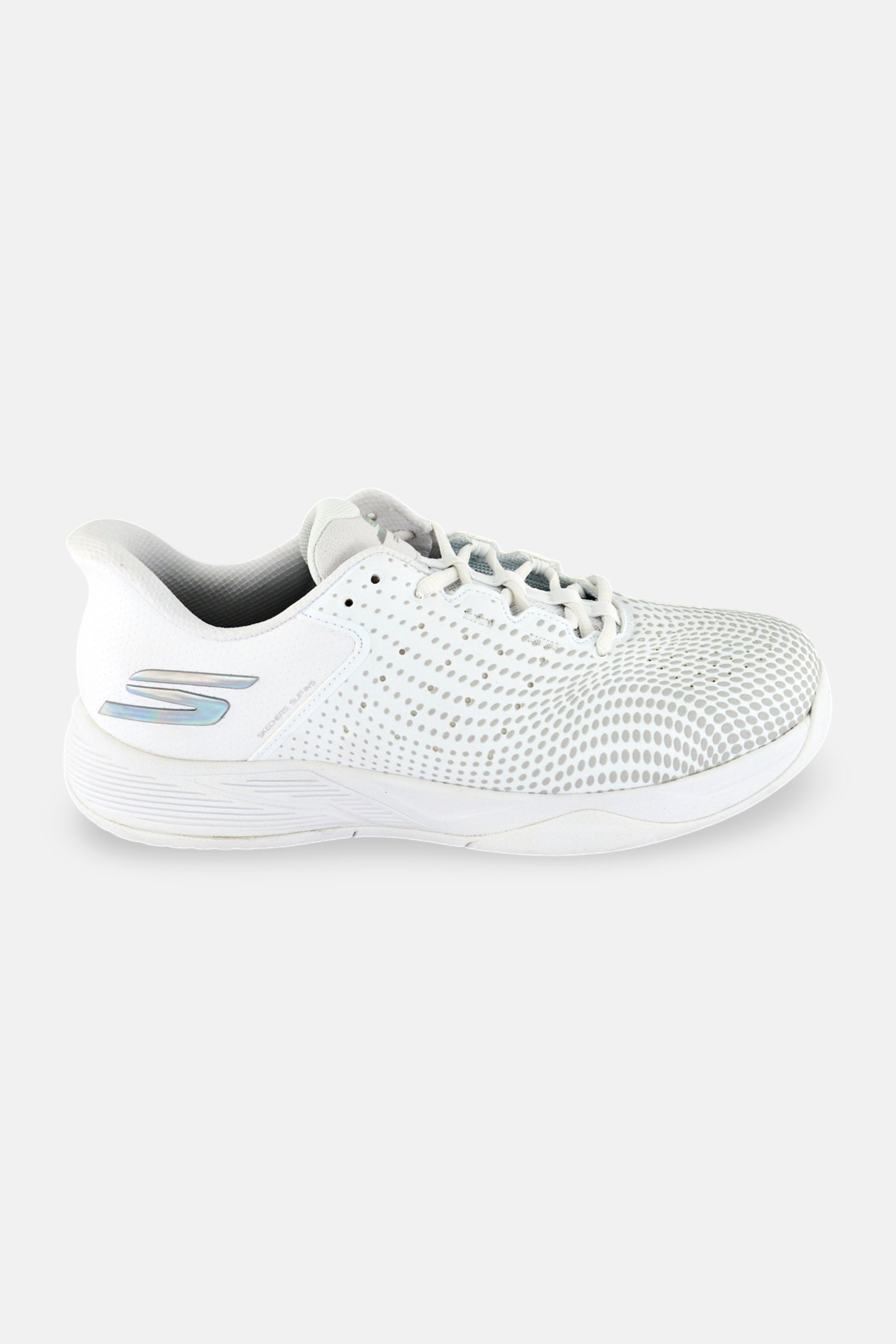 Women Viper Court Reload Lace Up Pickle Ball Shoes, White