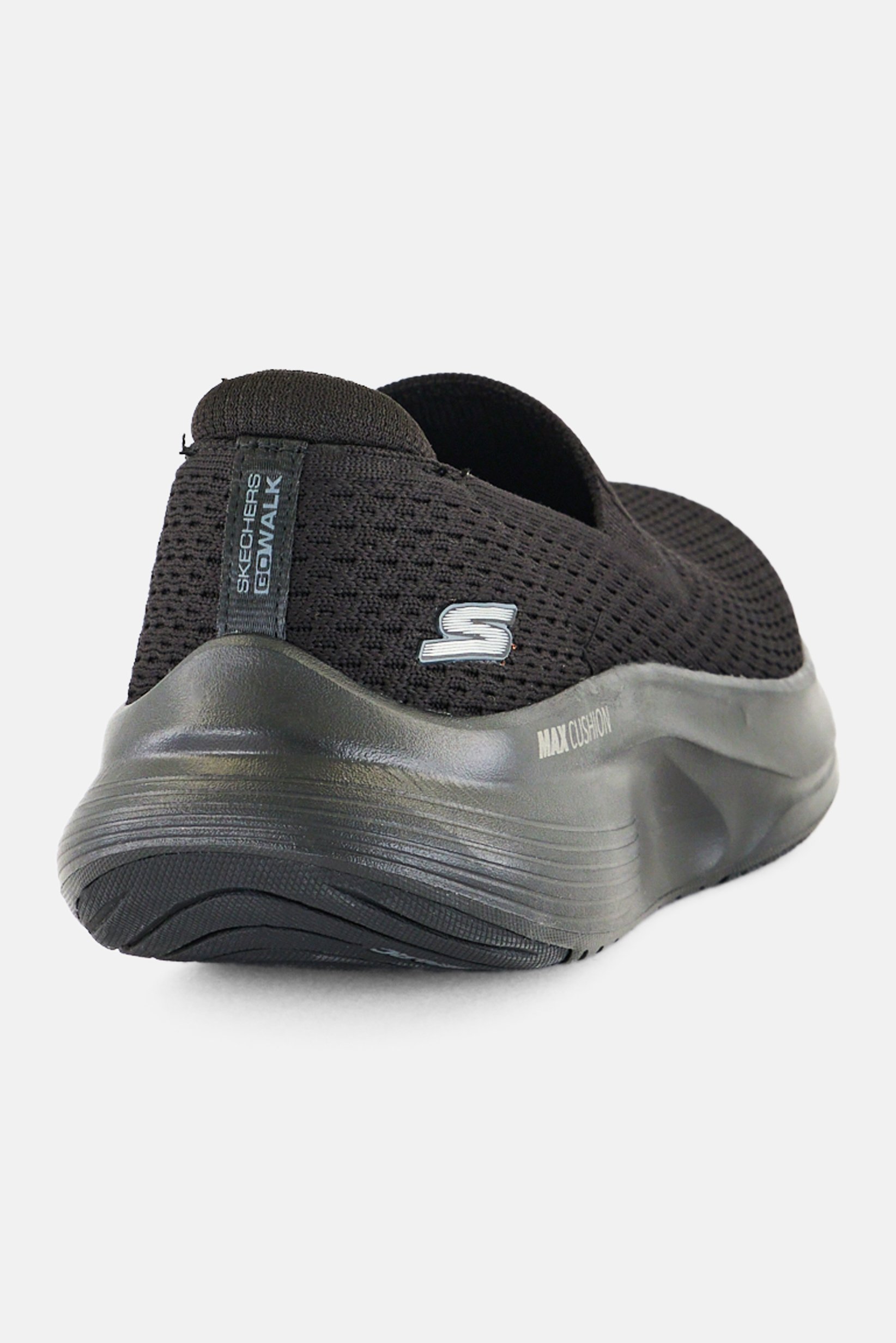 Women Go Walk Max Walker Slip On Outdoor Shoes, Black