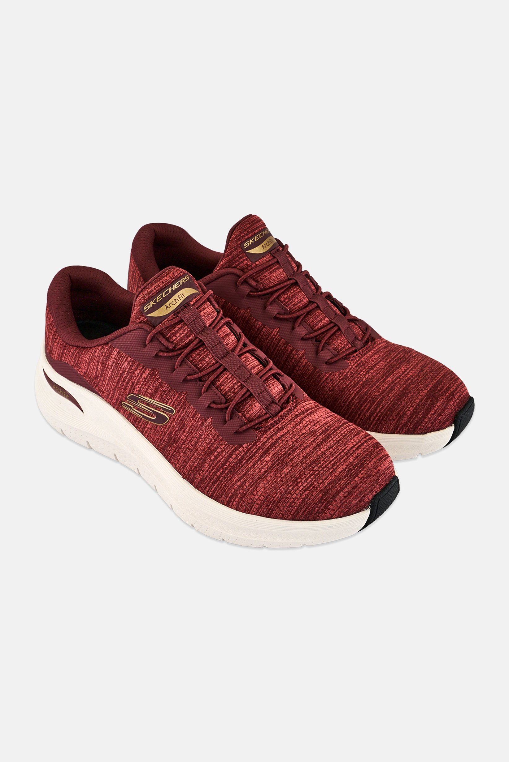 Men Arch Fit 2,0 Lace Up Outdoor Shoes, Burgundy