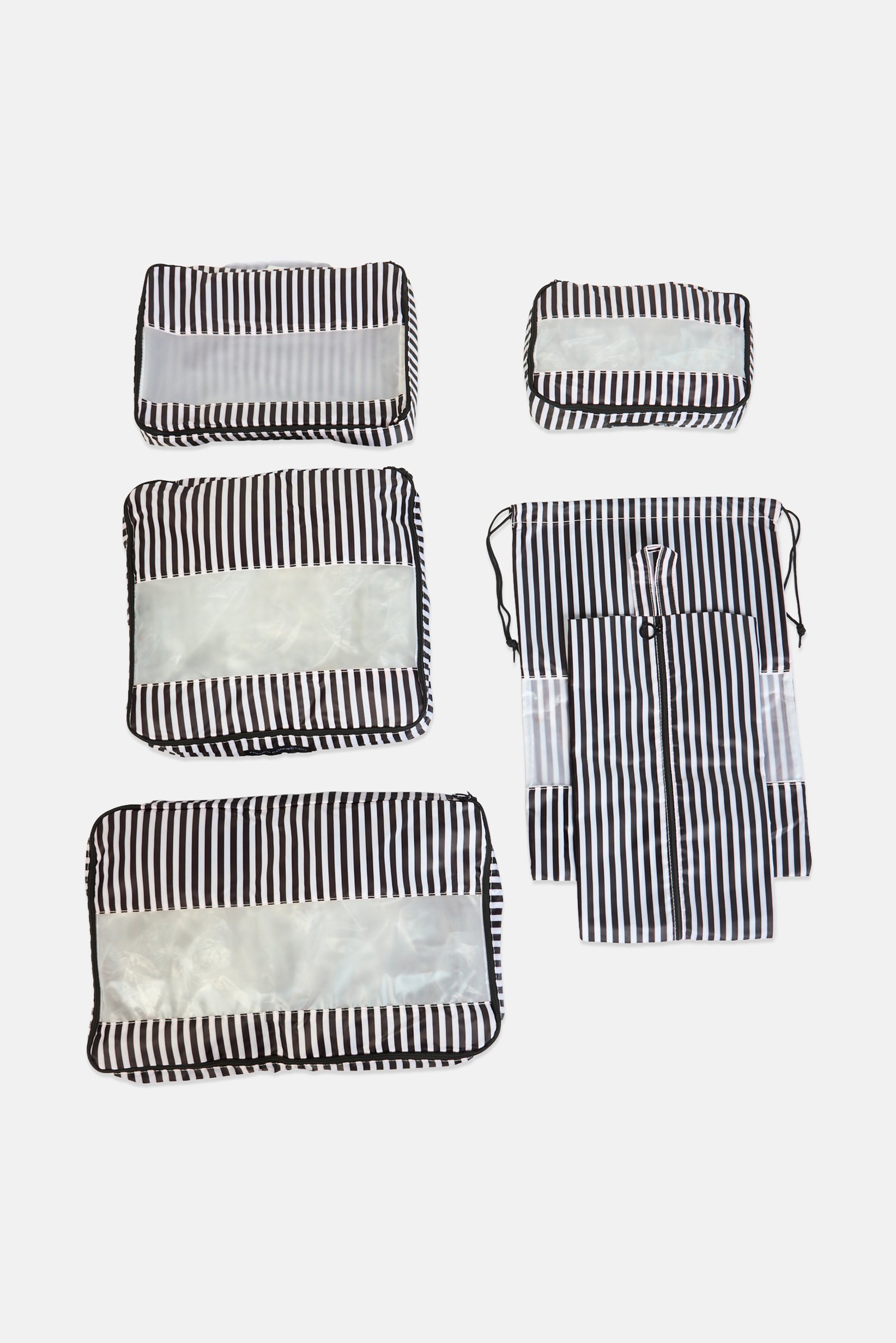 6 Piece Travel Storage Set, Multicolor