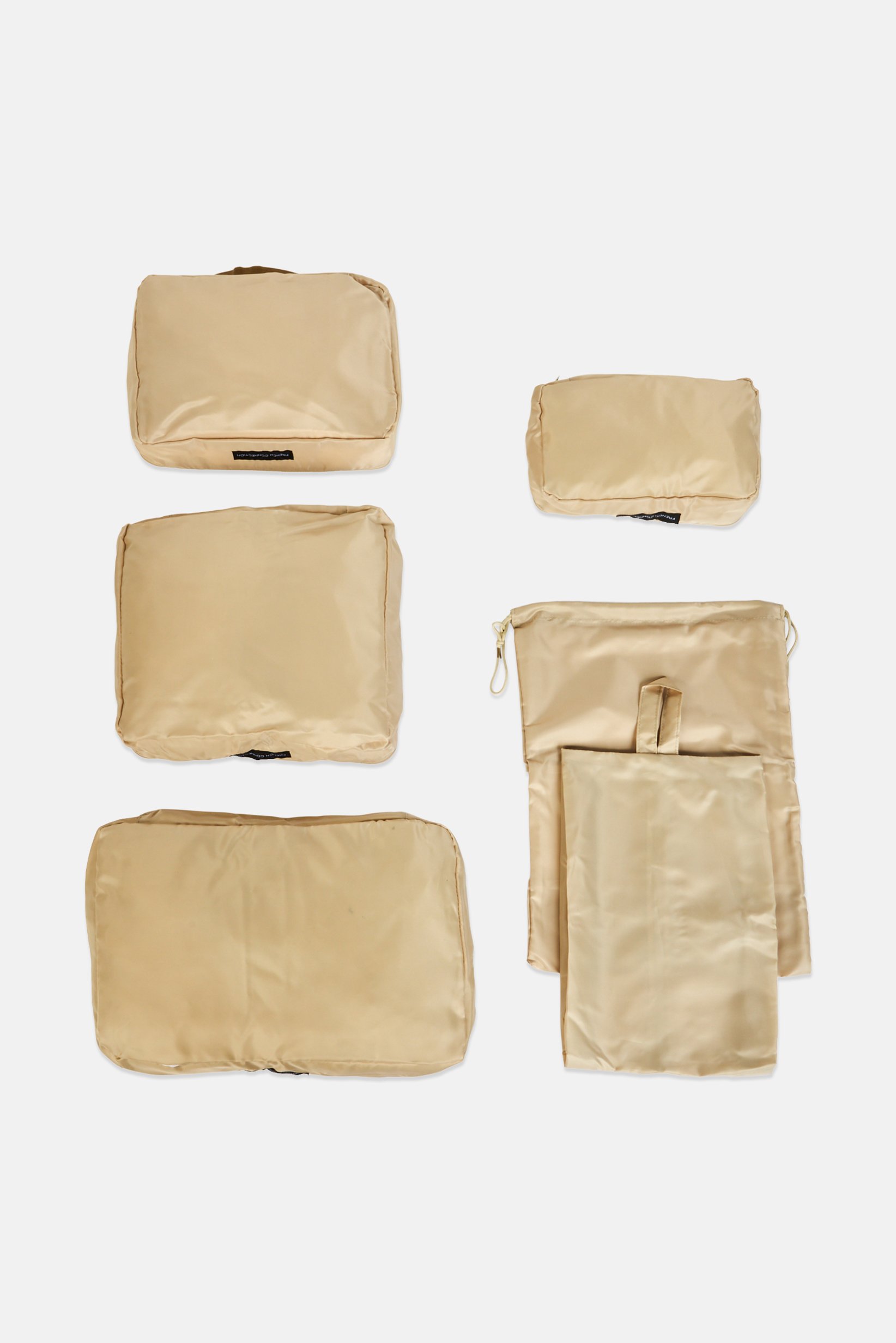 6 Piece Travel Storage Set, Khaki