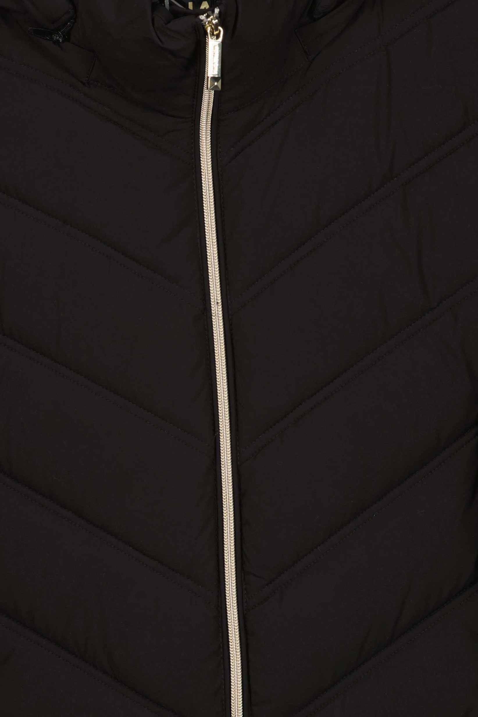 Women Quilted Puffer Jacket, Black