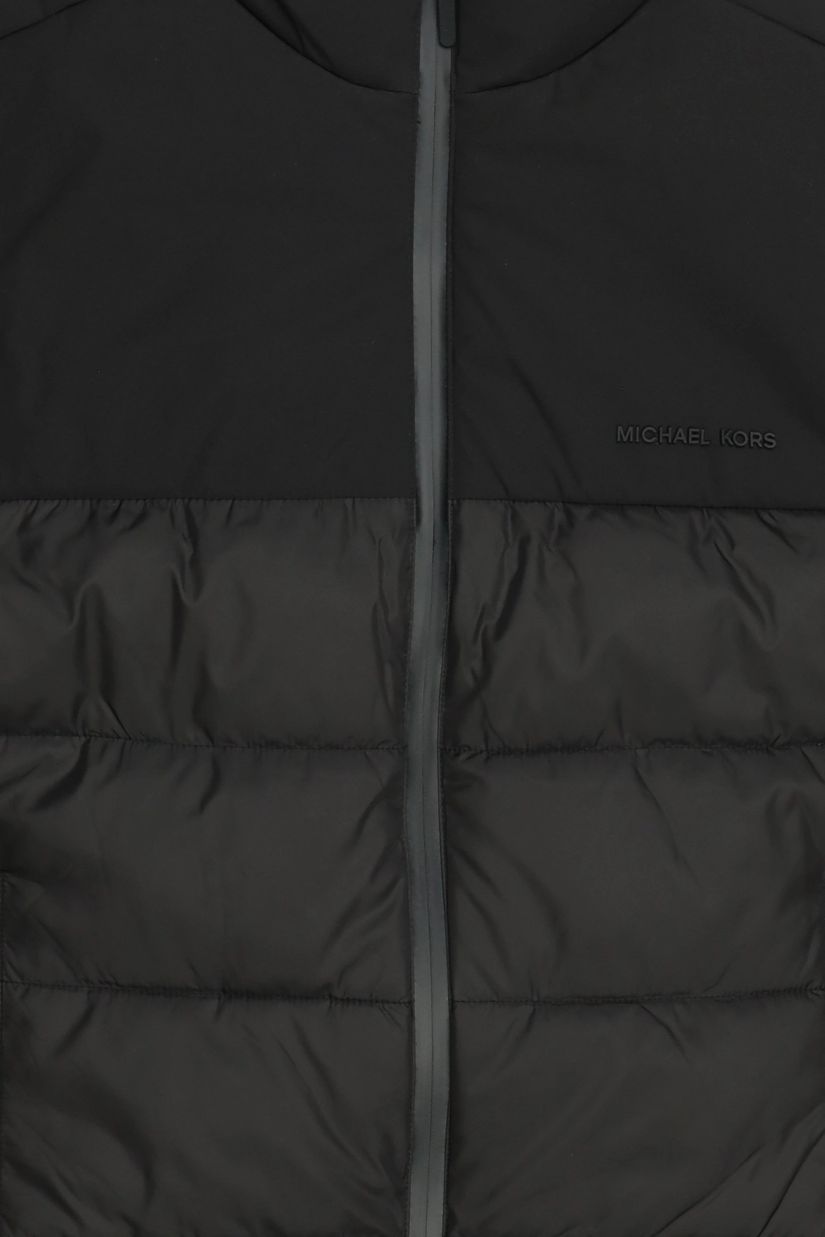 Women Quilted Puffer Vest Jacket, Black