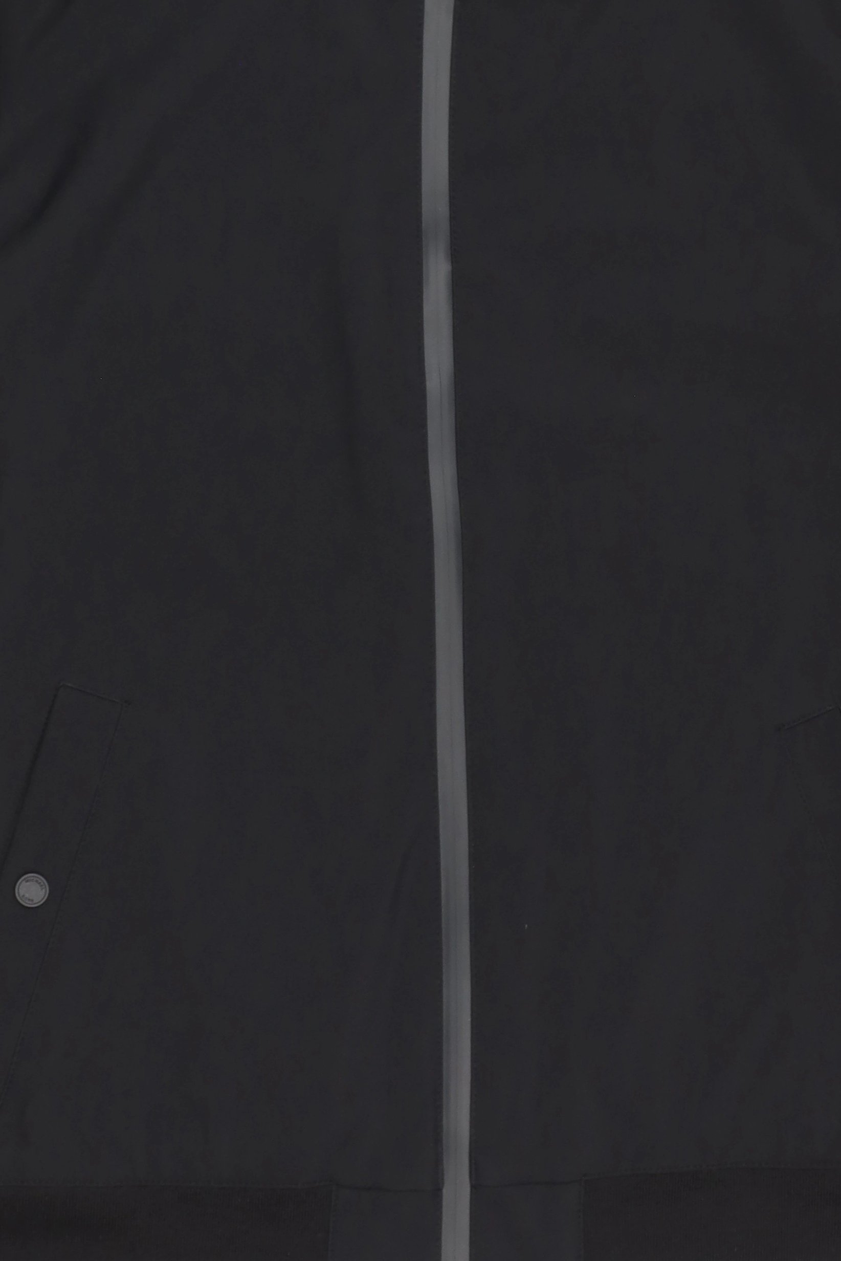 Men Plain Bomber Jacket, Black