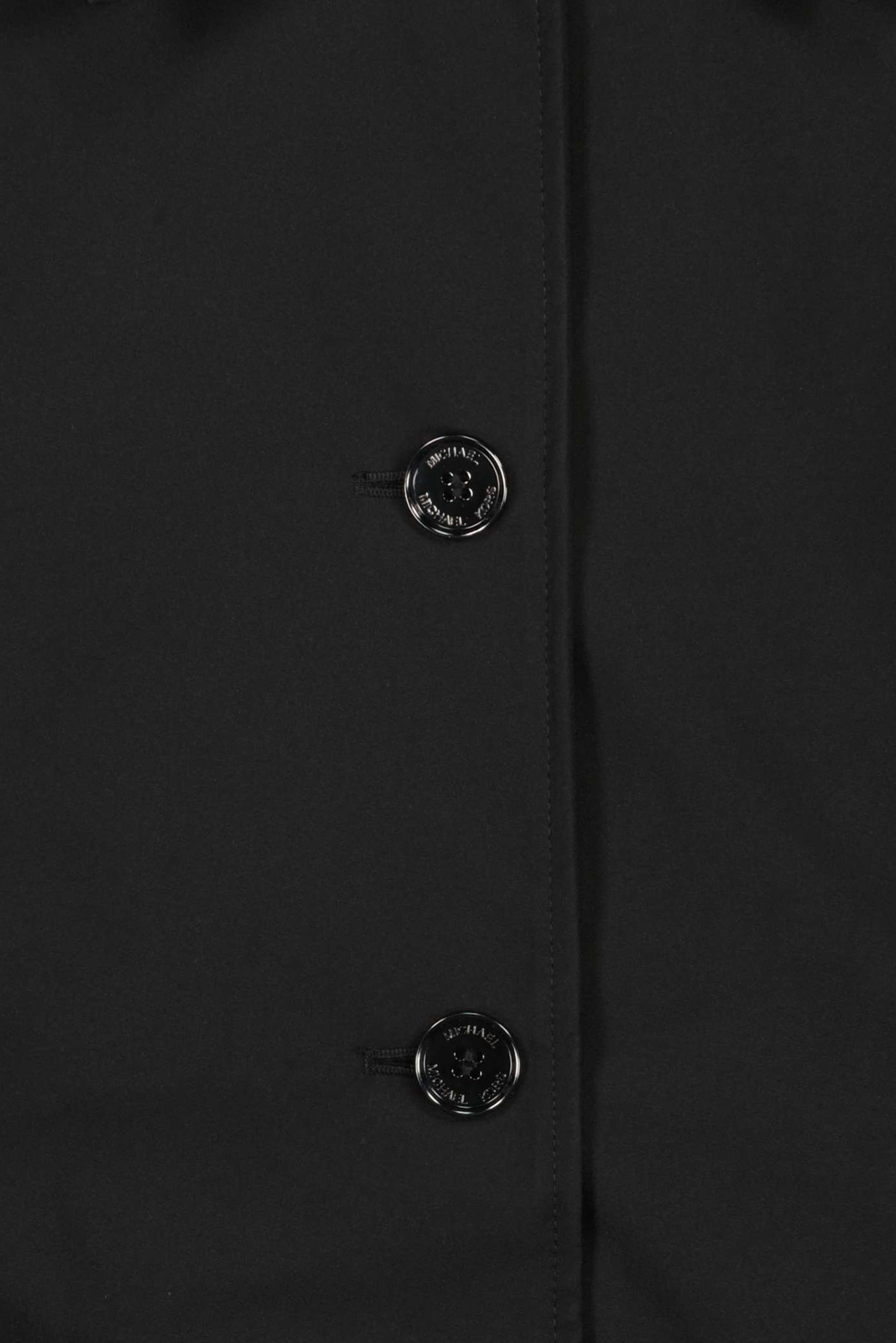 Women Plain Trench Coat, Black