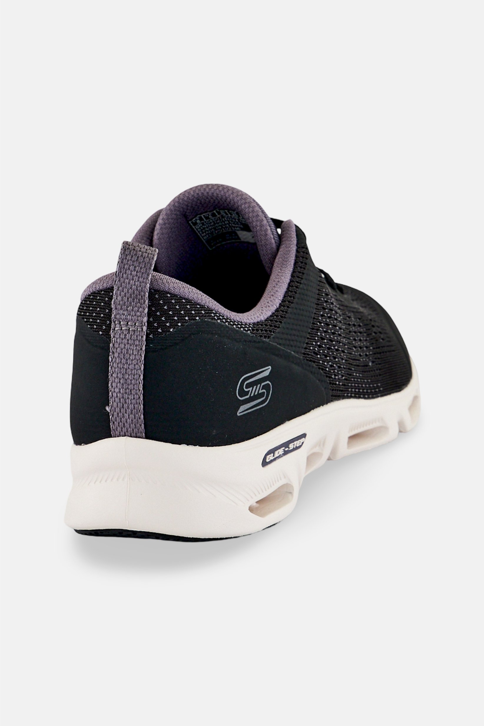 Women Glide Step Gratify Lace Up Training Shoes, Black