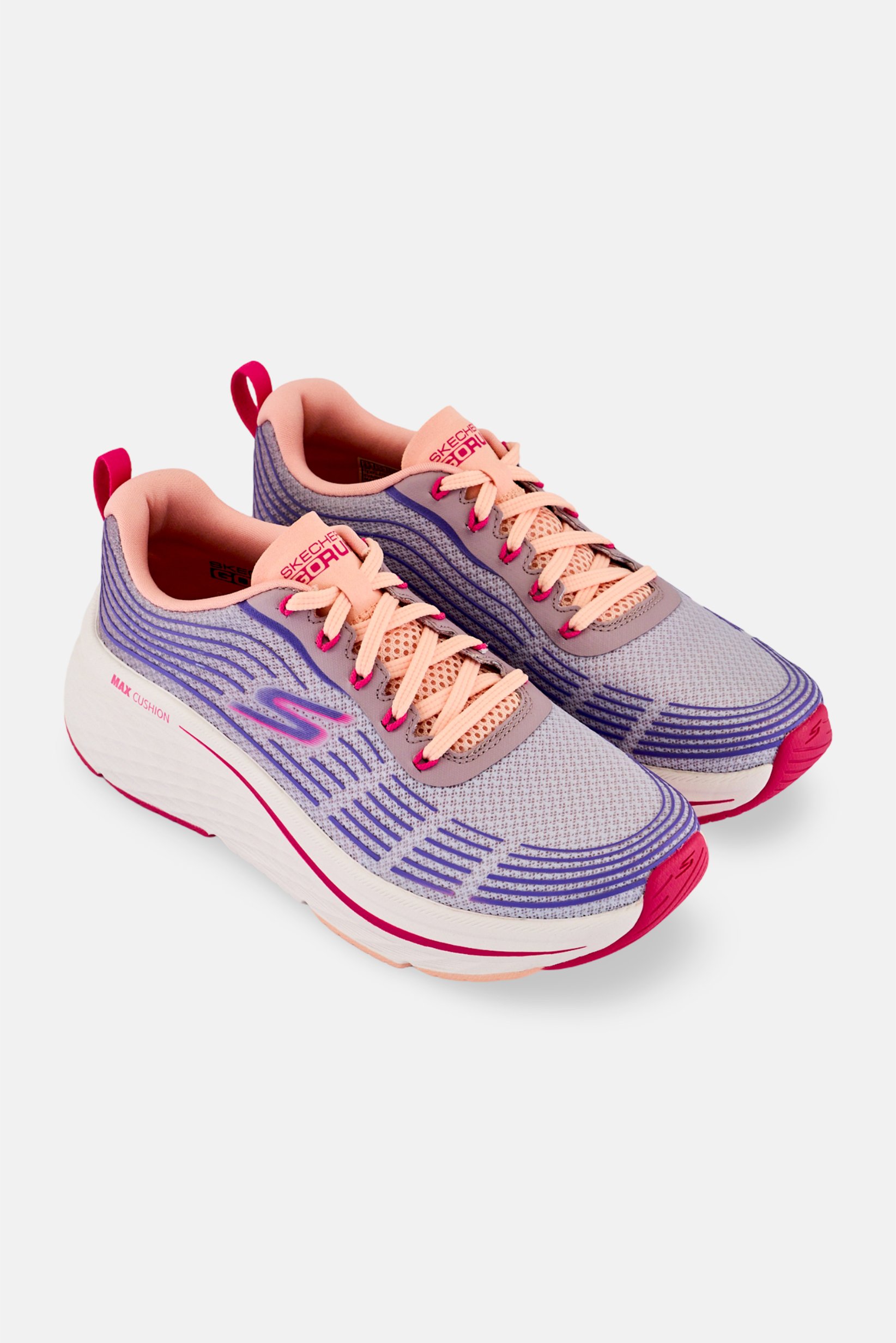 Women Max Cushioning Elite 20 Lace Up Running Shoes, Multicolor