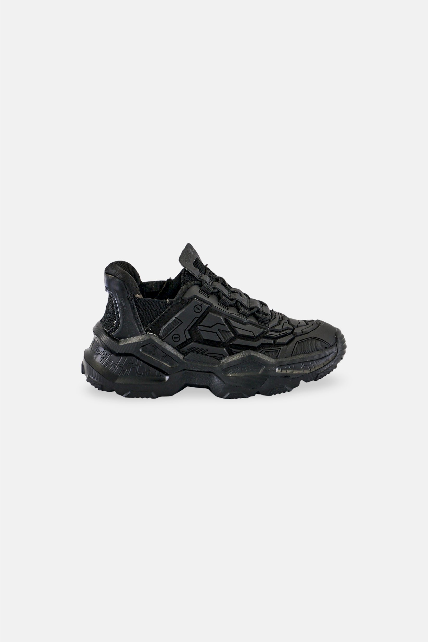 Kids Boy Orbitron Slip On Outdoor Shoes, Black