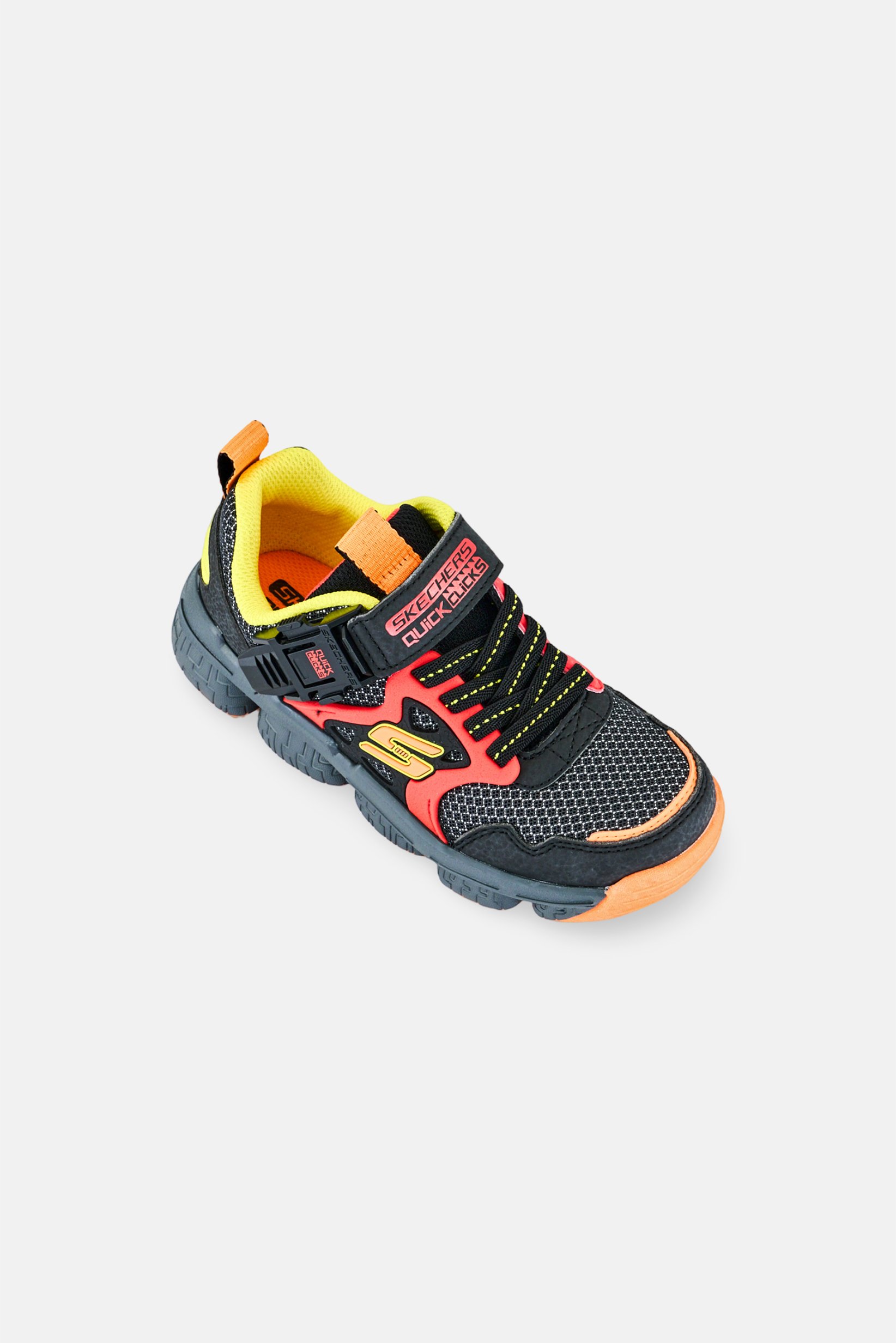 Kids Boy Lunnix Push Button Closure Outdoor Shoes, Multicolor