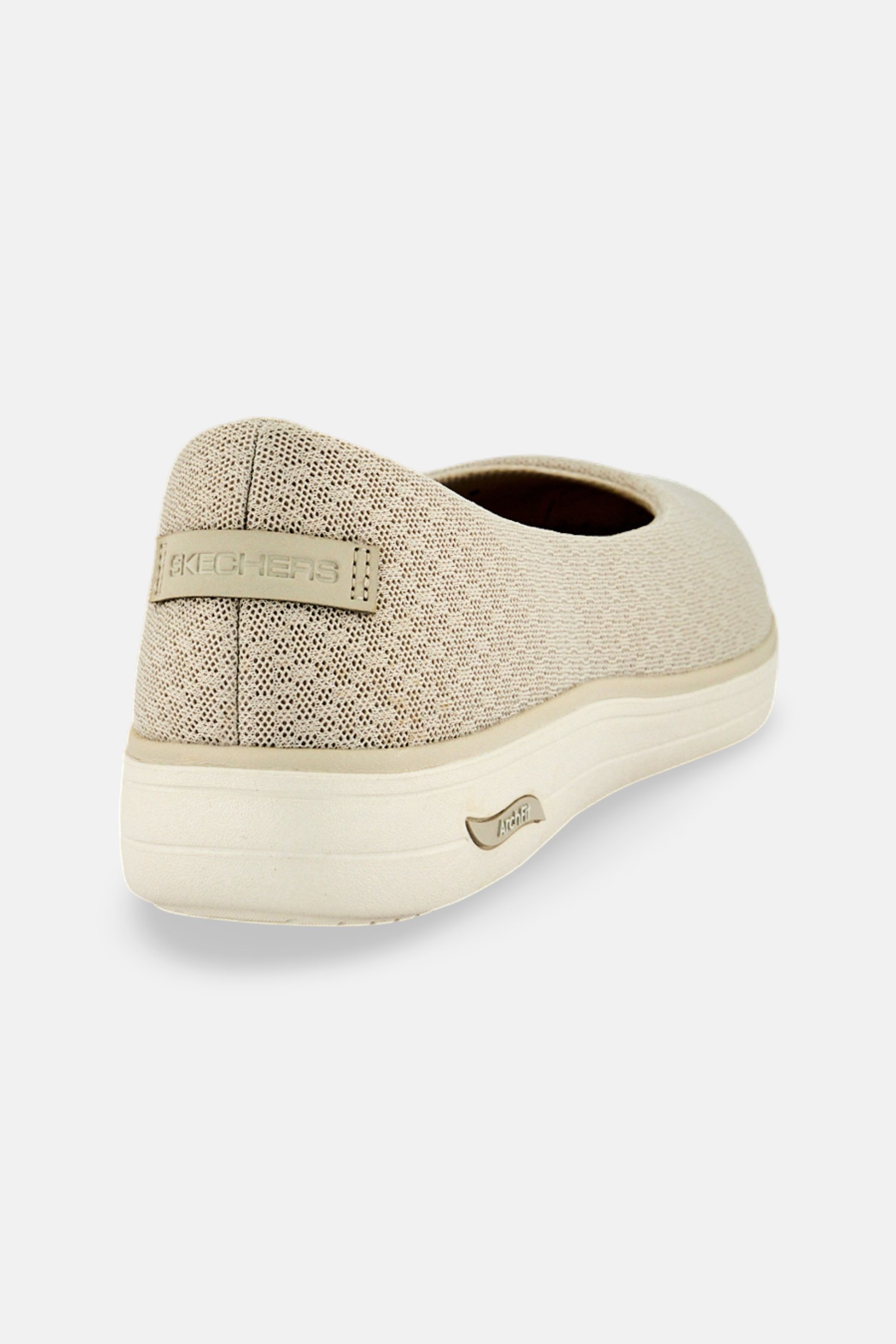 Women Arch Fit Inspire Slip On Walking Shoes, Light Grey