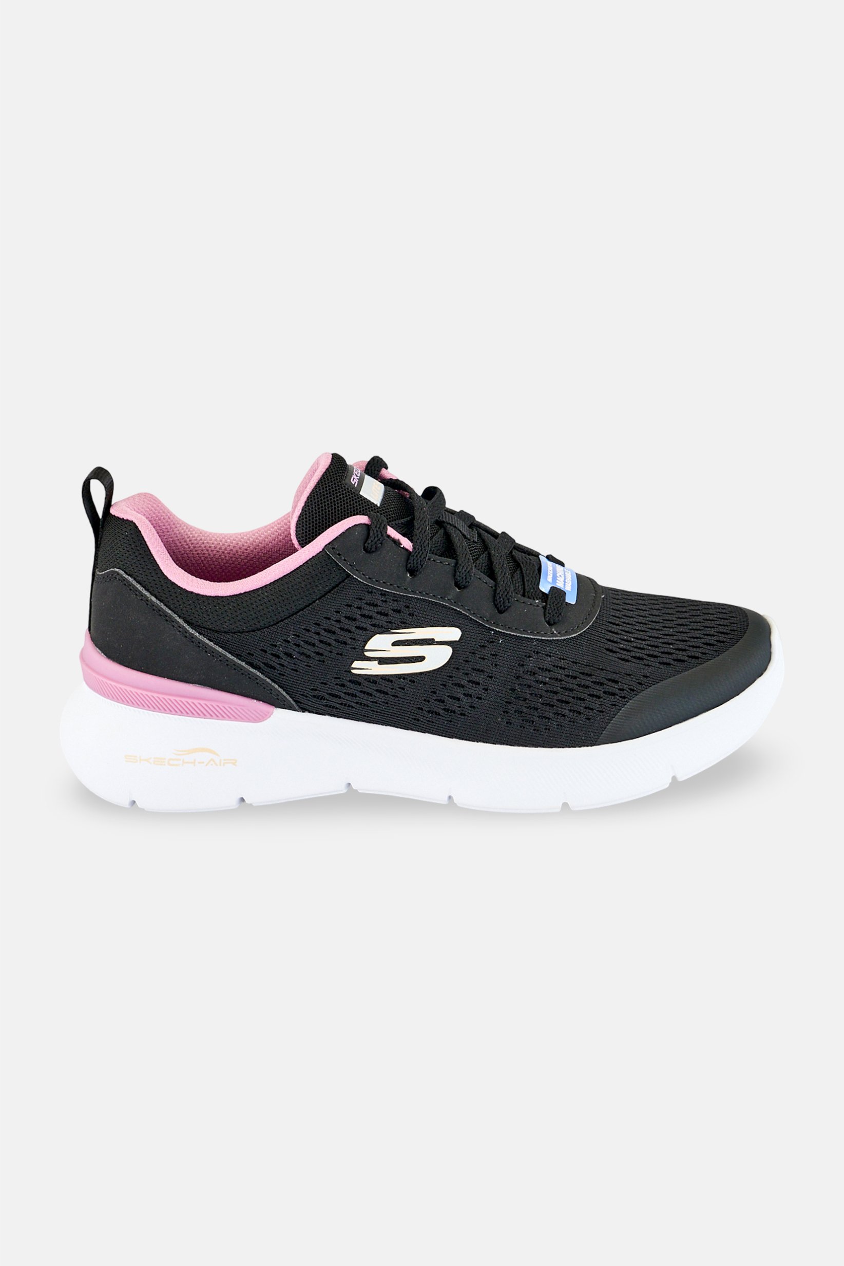 Women Skech-Air Dynamight 2,0 Lace Up Training Shoes, Black