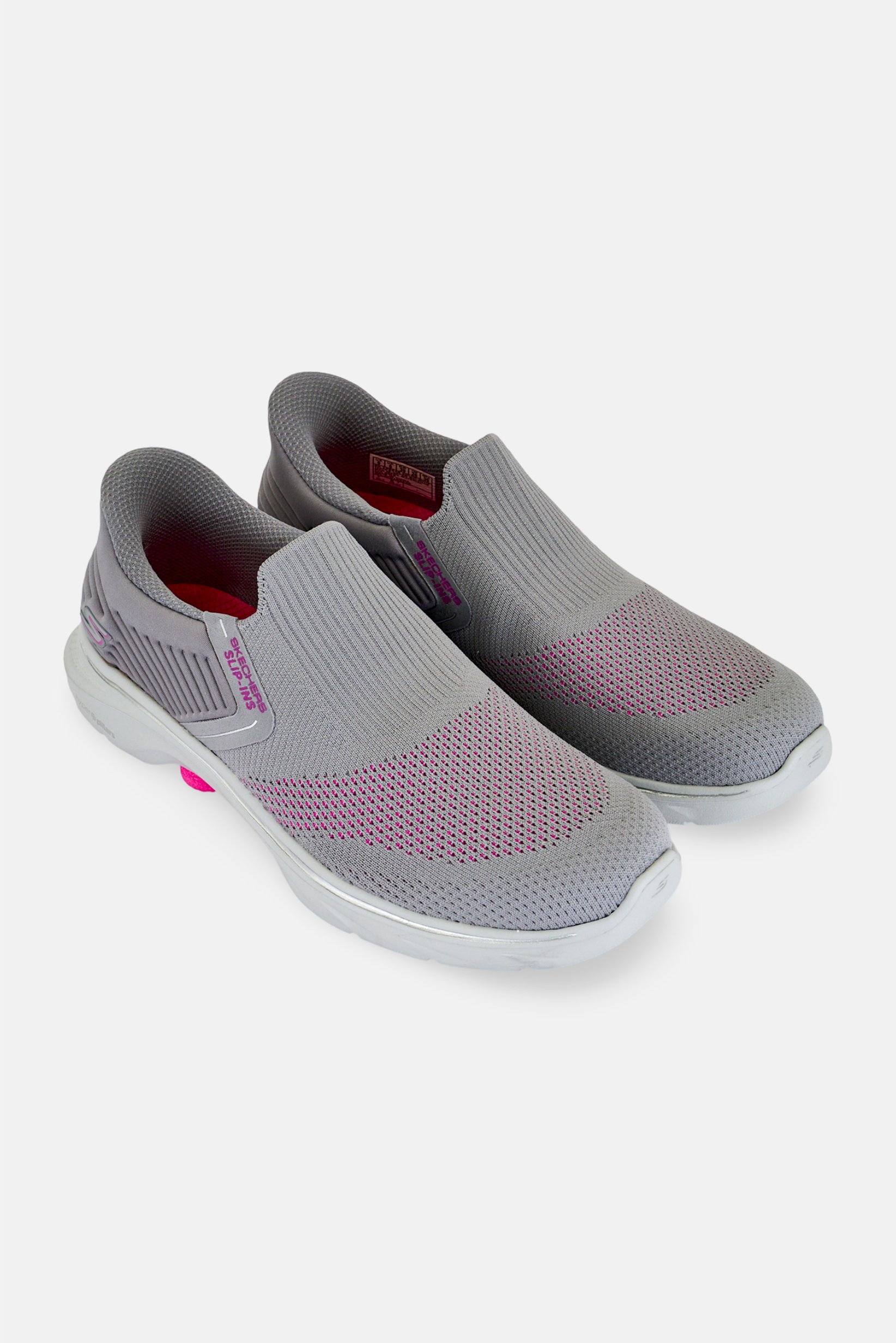 Women Ida Slip On Walking Shoes, Grey