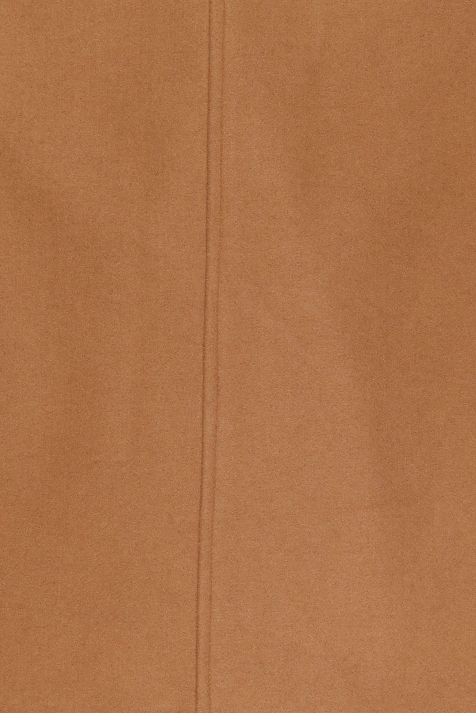 Women Notch Collar Peacoat, Tan