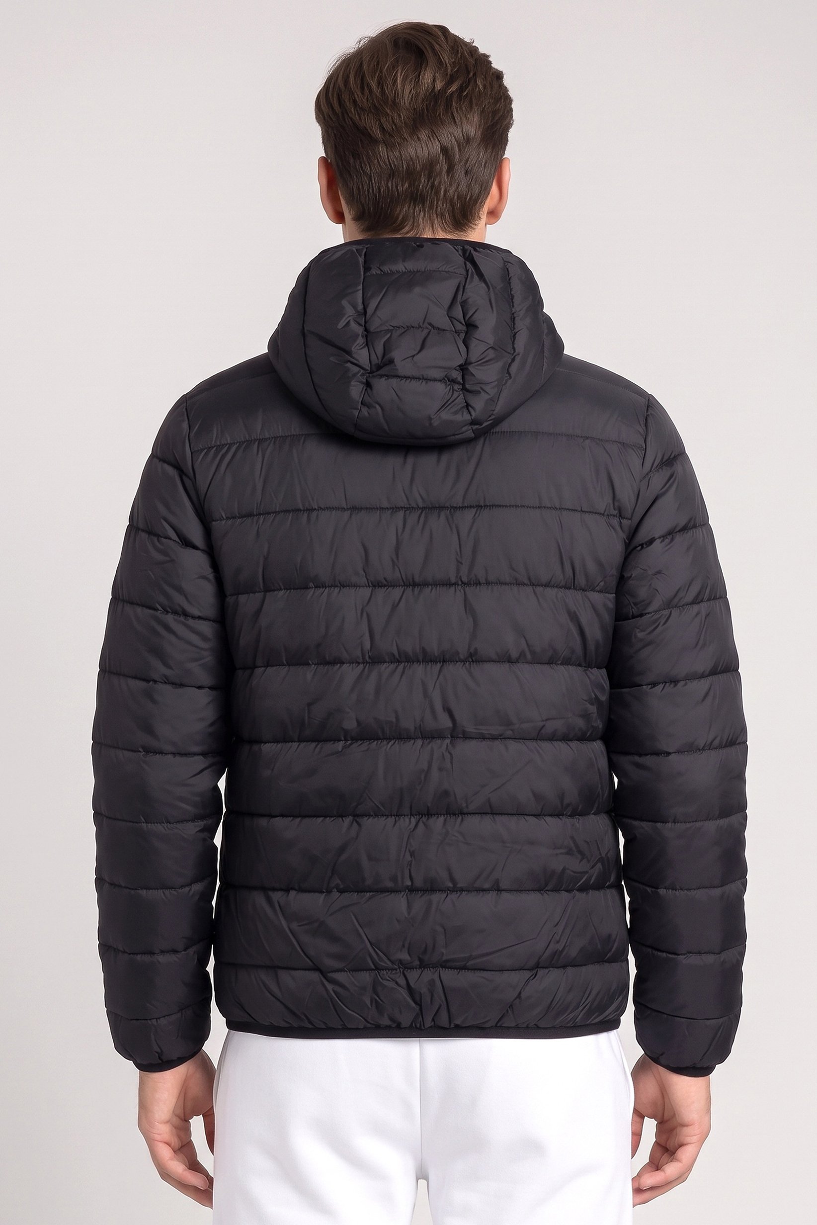 Men Sportswear Fit Outdoor Jacket, Black