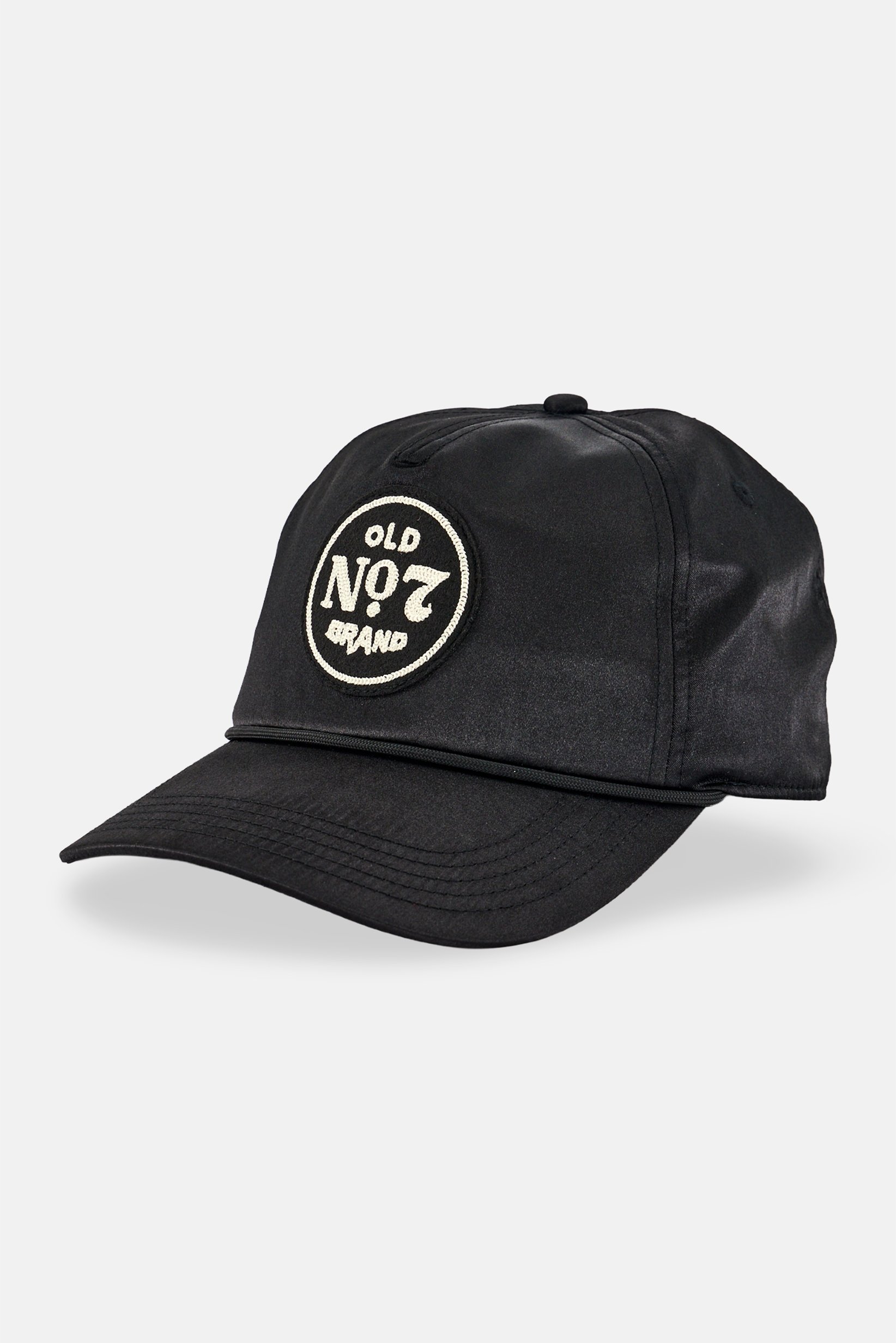 Men Embroidered Adjustable Cap, Black