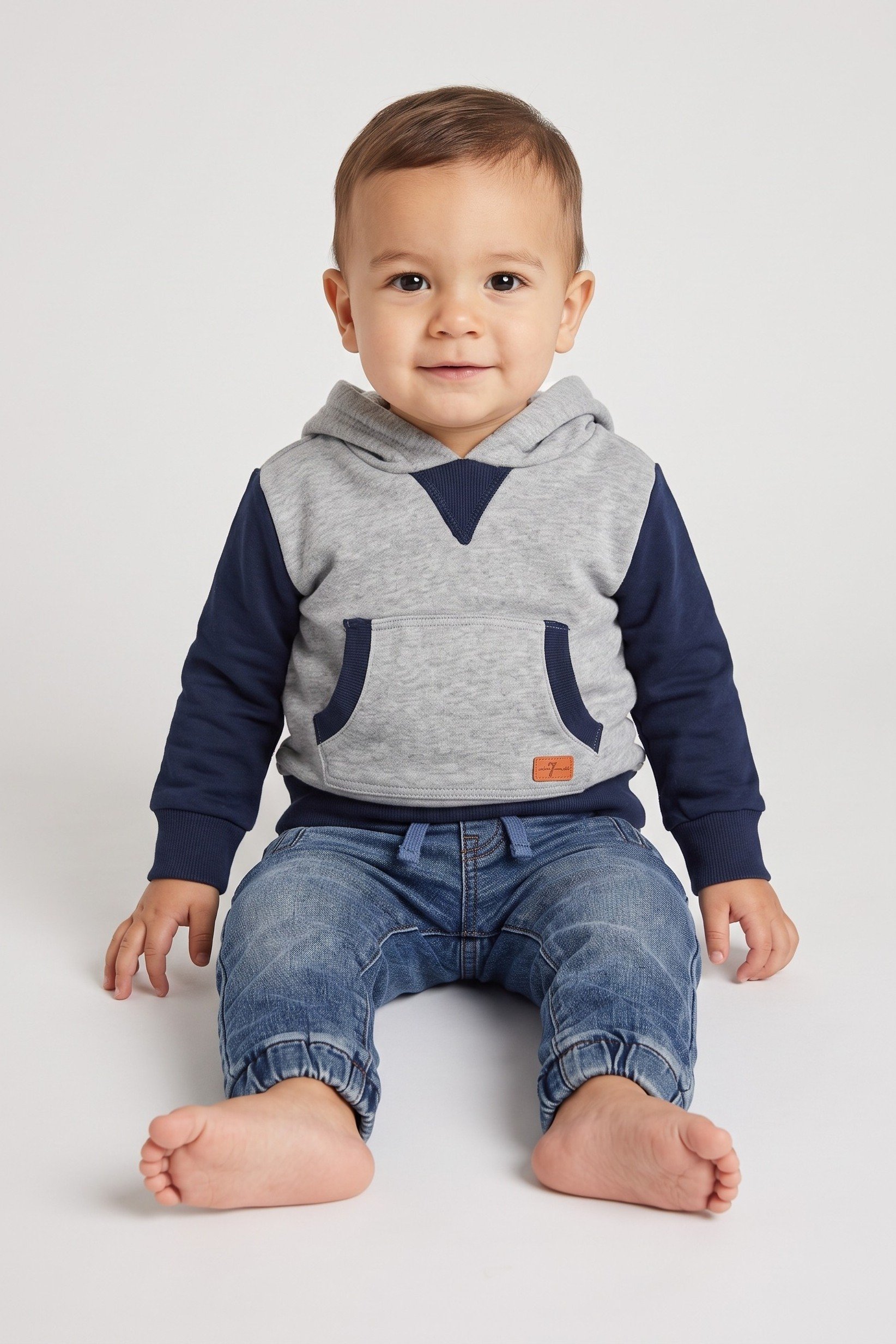 Toddlers Boy 2 Pcs Hoodie And Sweatpants Set, Multicolor