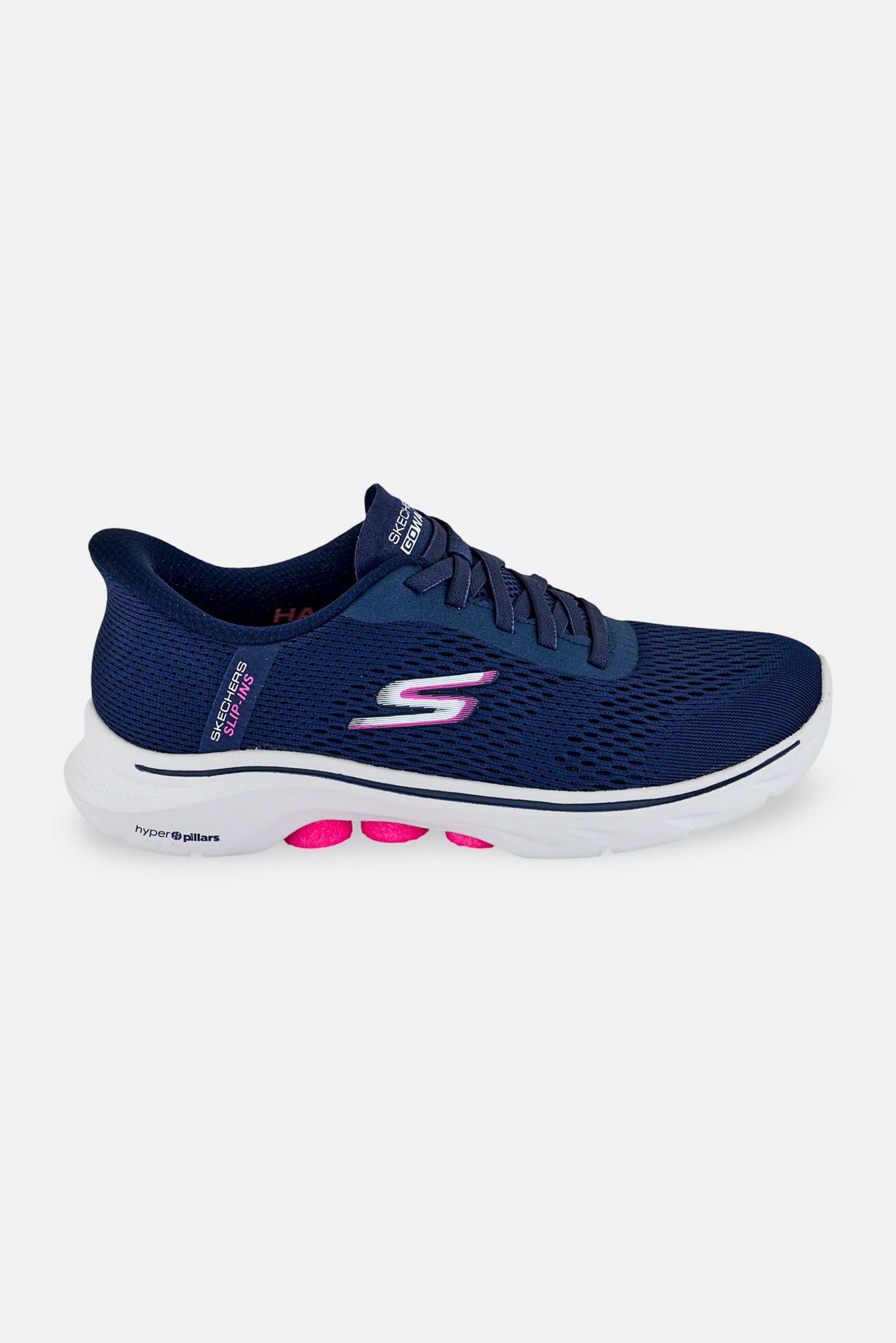 Women Go Walk Slip On Walking Shoes, Navy