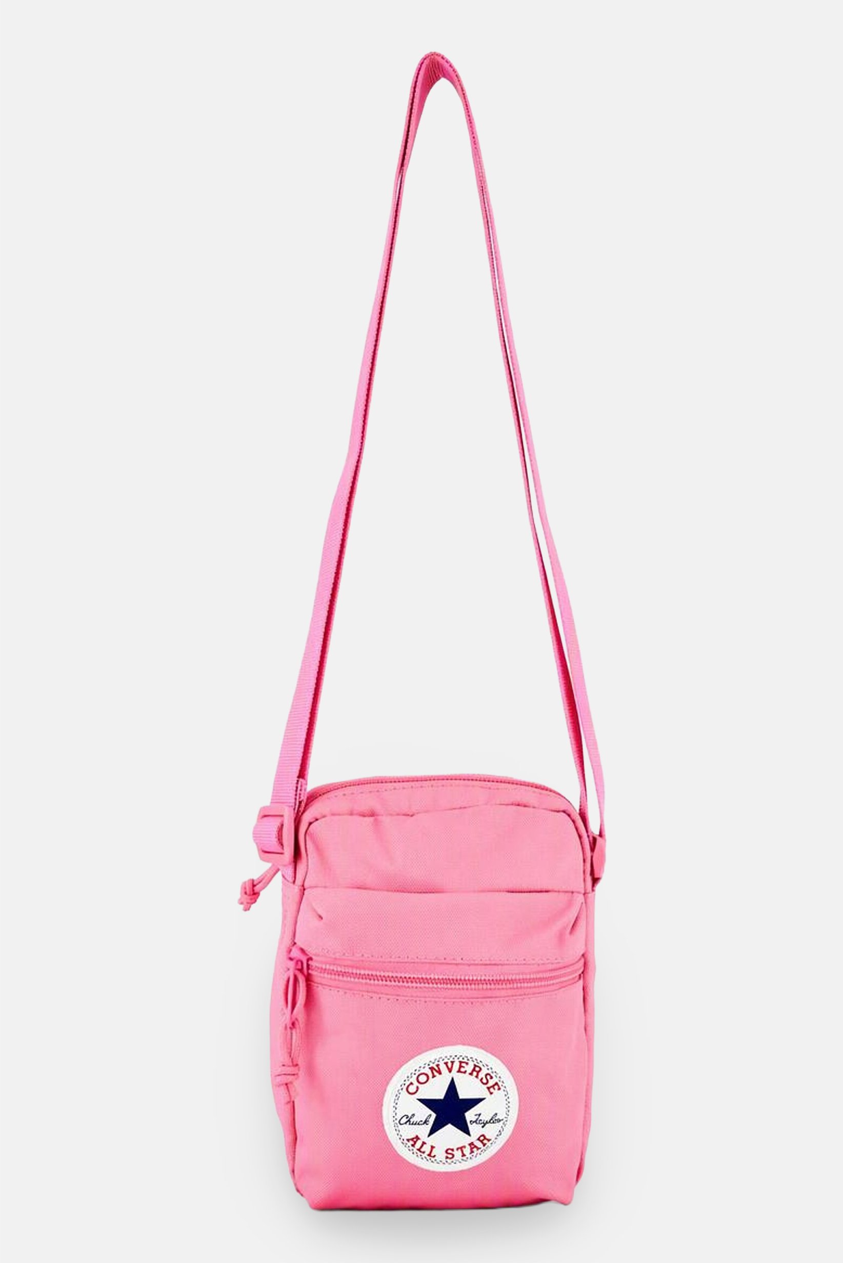 Women Brand Logo Cross Body Bag, Pink