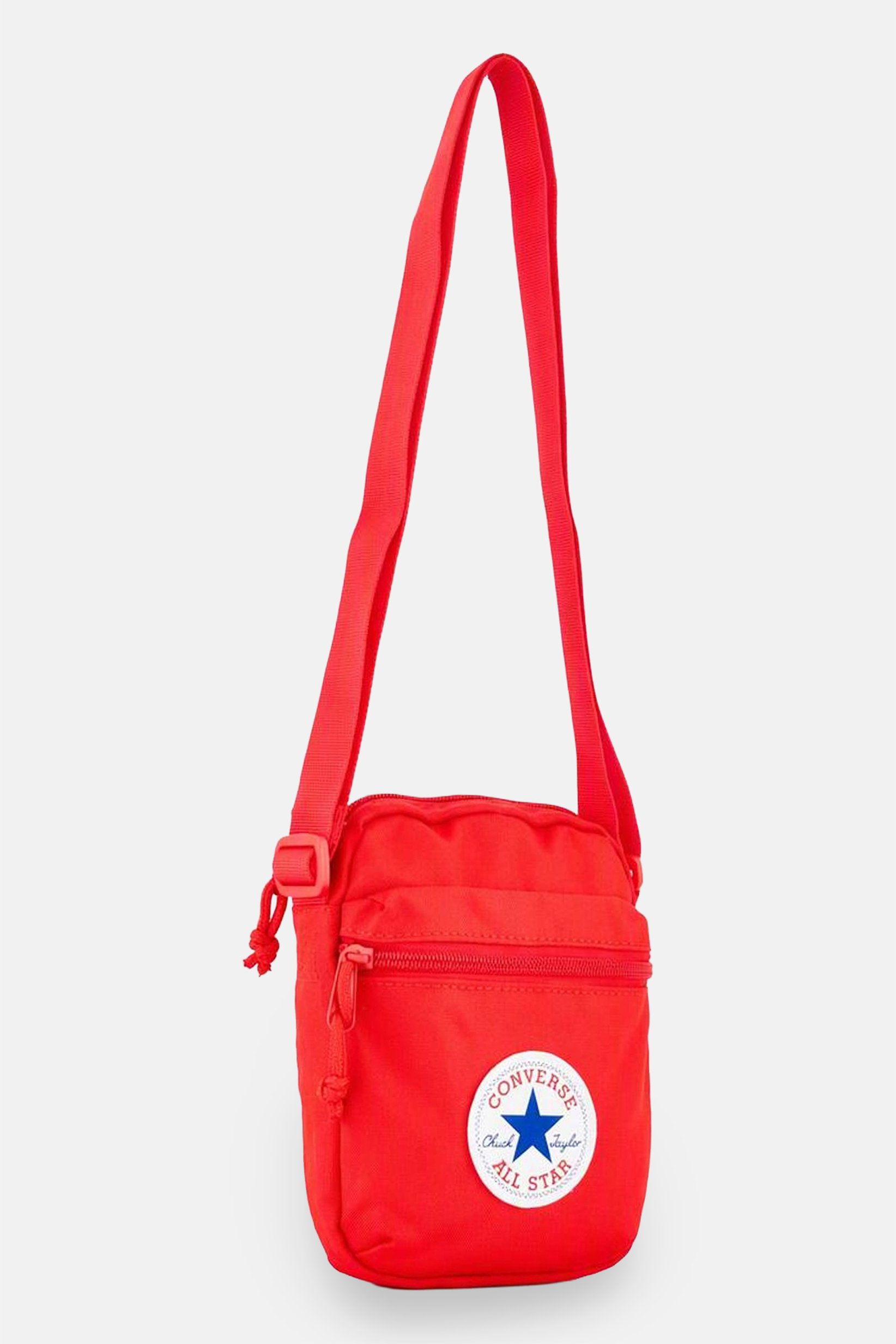 Women Brand Logo Cross Body Bag,  Red