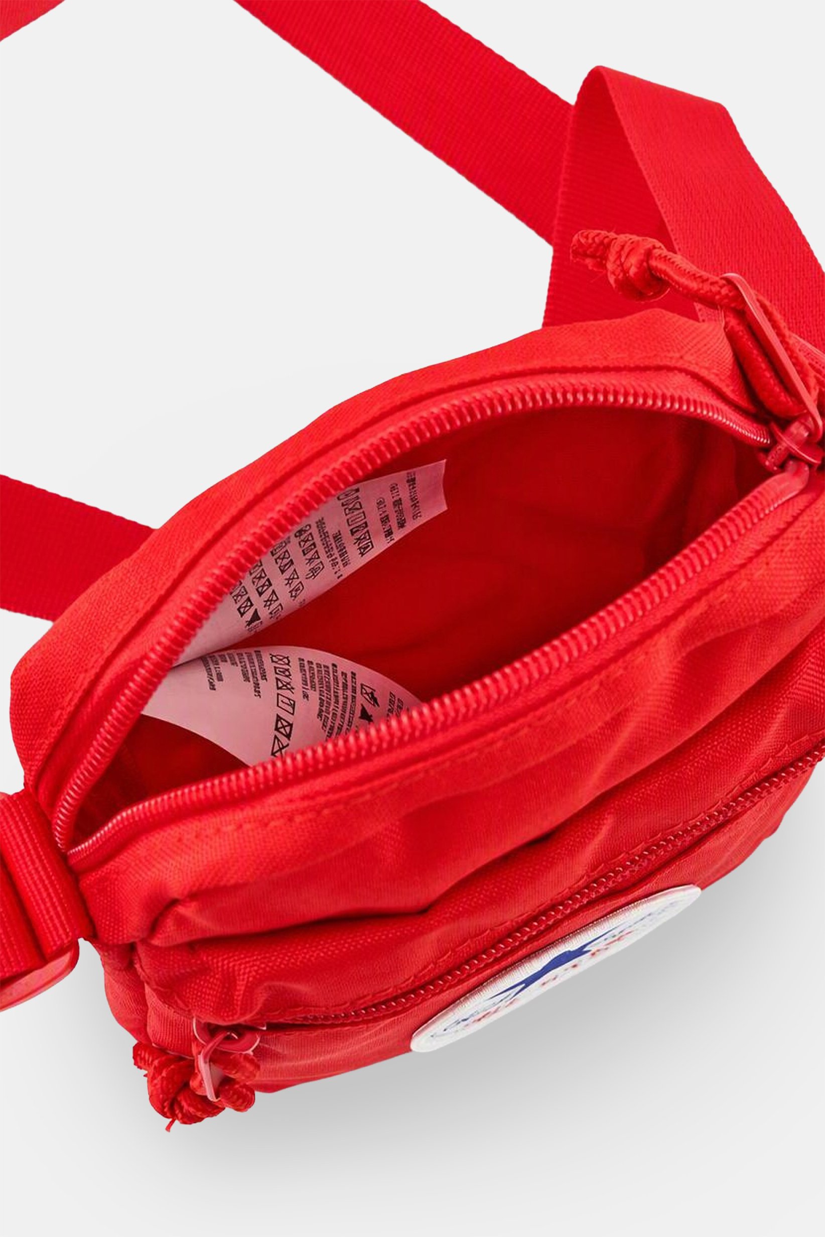 Women Brand Logo Cross Body Bag,  Red