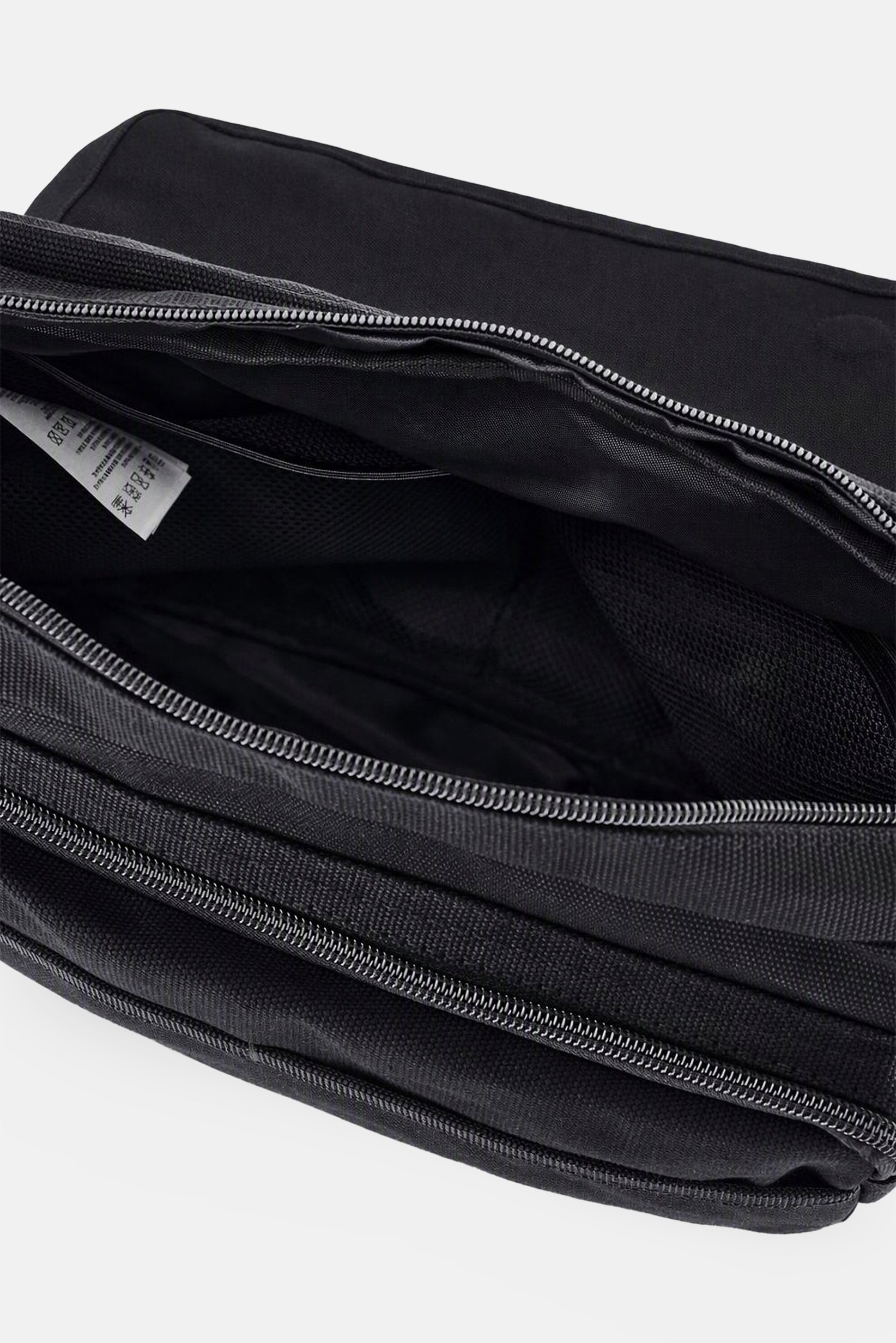 Men Brand Logo Cross Body Bag, Black