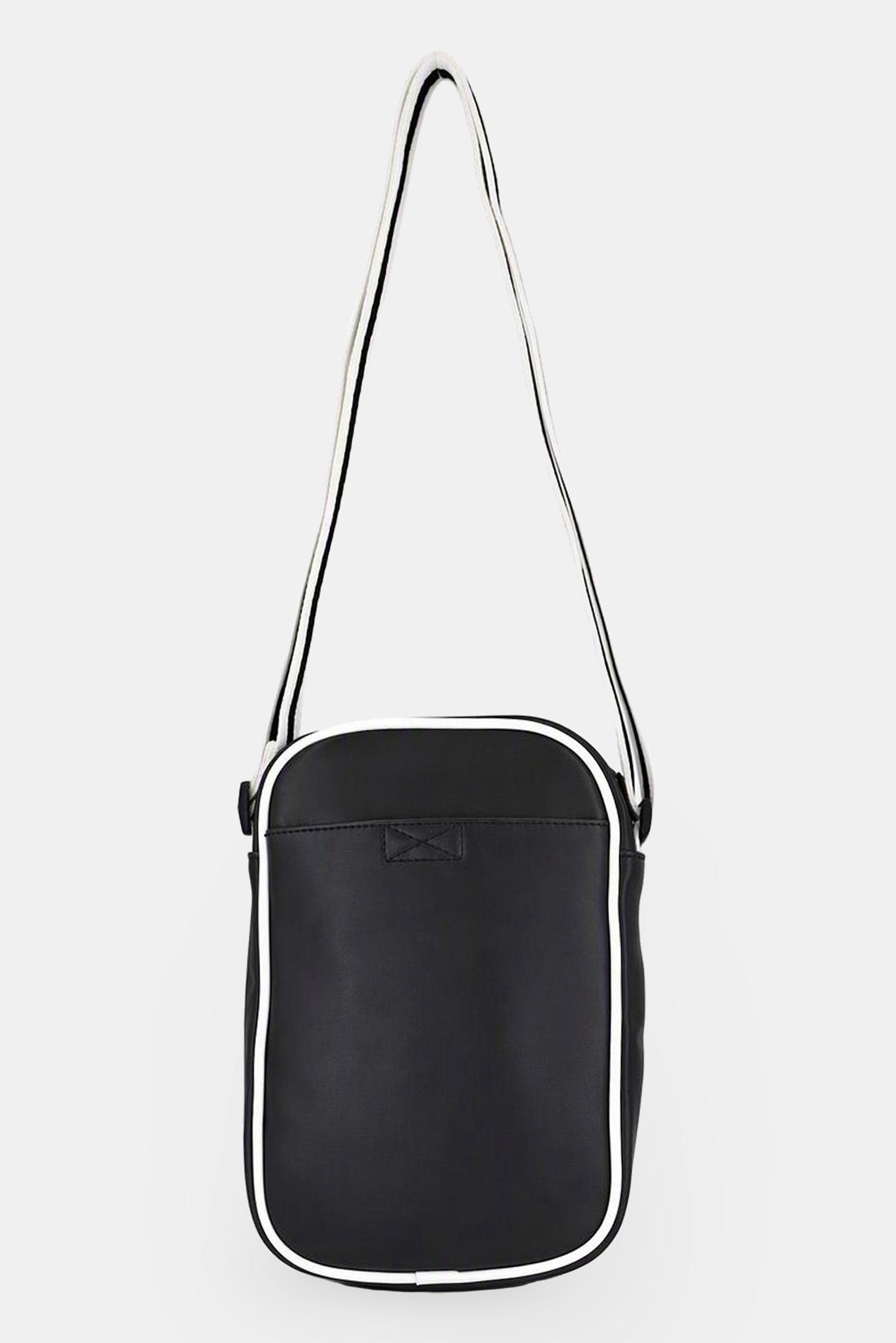 Men Brand Logo Cross Body Bag, Black