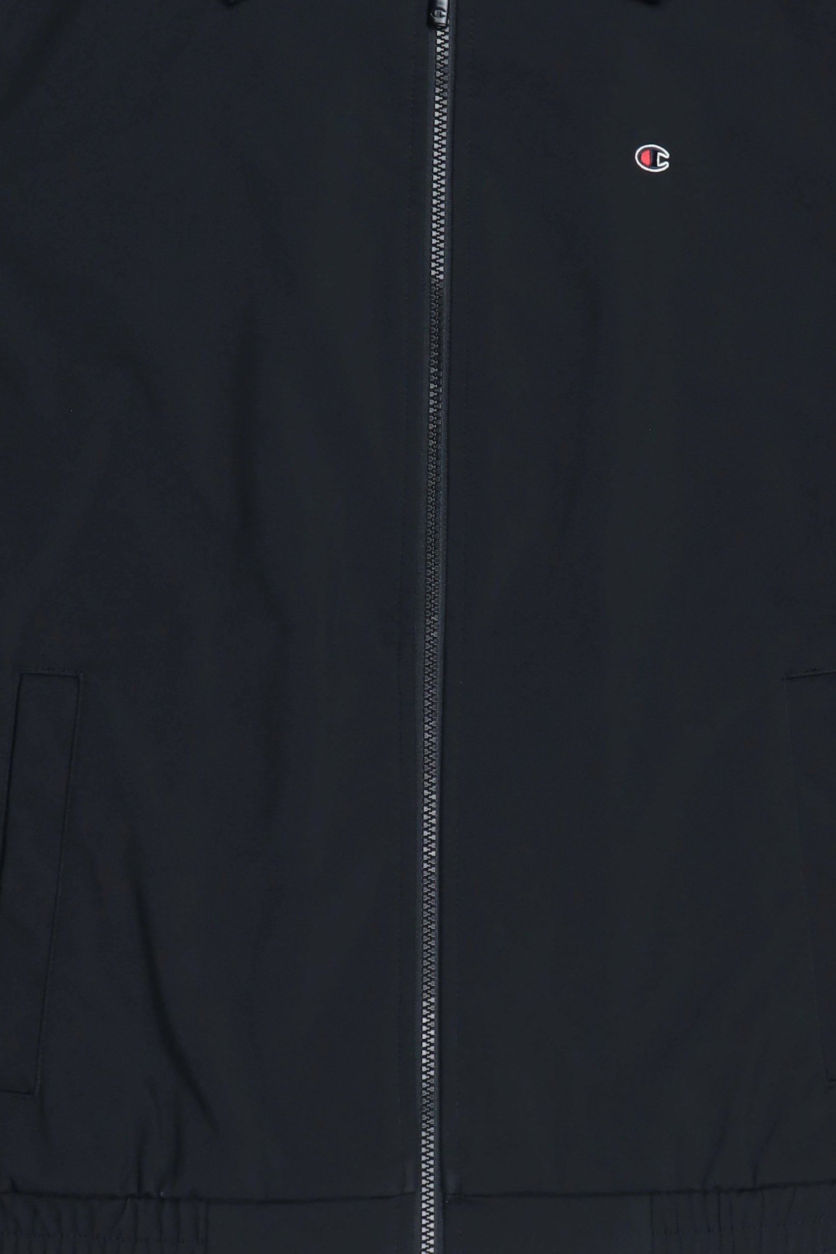 Men Sportswear Fit Outdoor Full Zip Jacket, Black