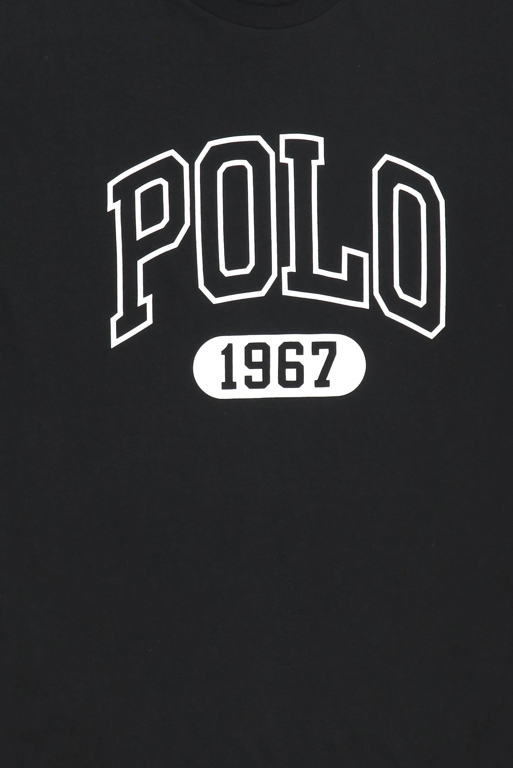 Polo Ralph Lauren Men Crew Neck Short Sleeve Brand Logo T-Shirt, Black