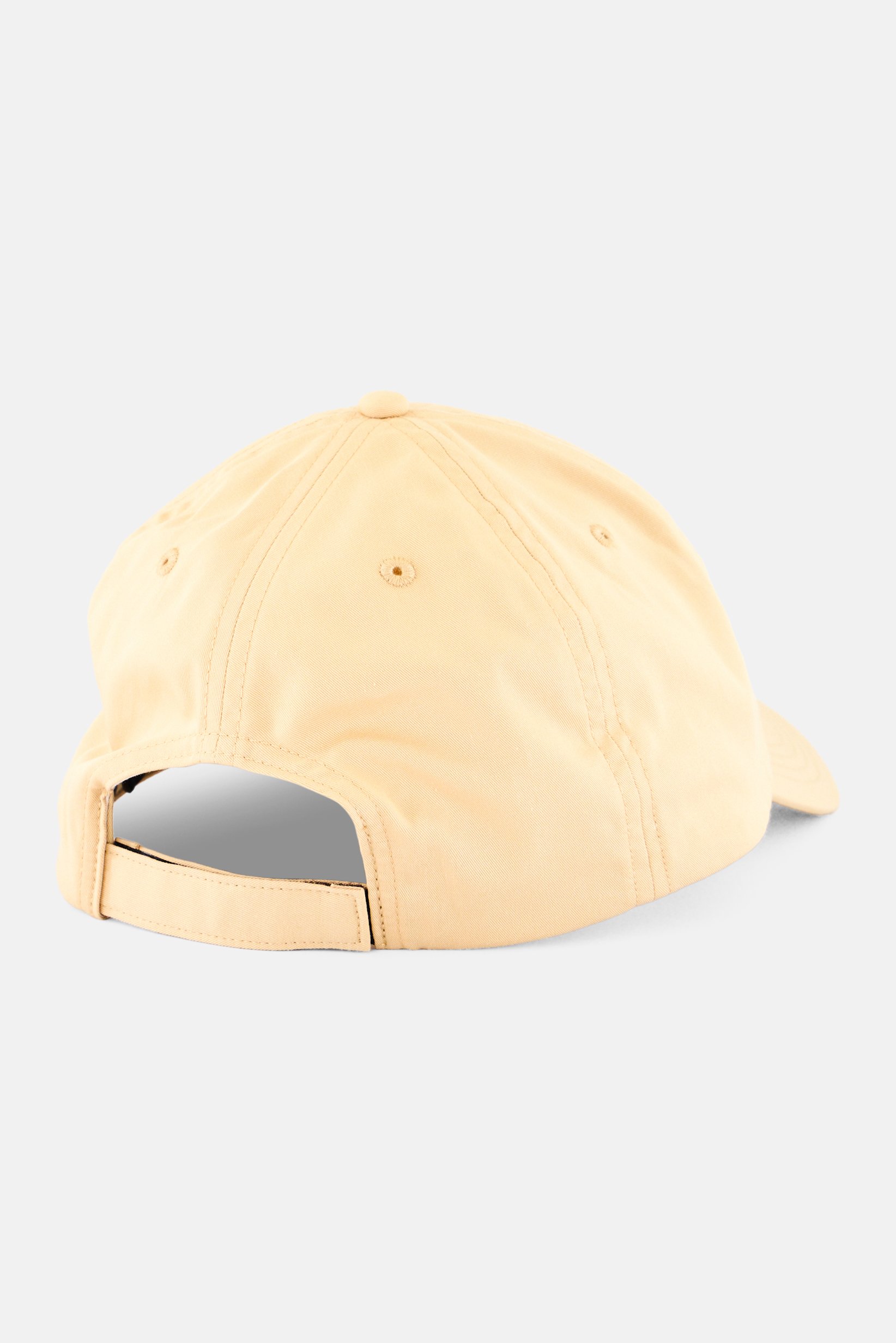 Tommy Jeans Men Embroidered Logo Velcro Closure Cap, Beige