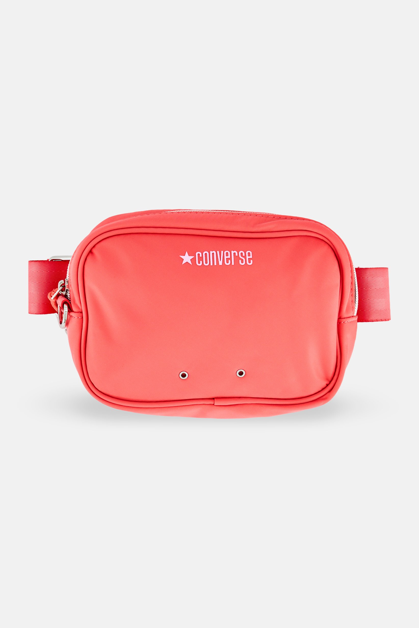 Women Brand Logo Cross Body Bag, Coral