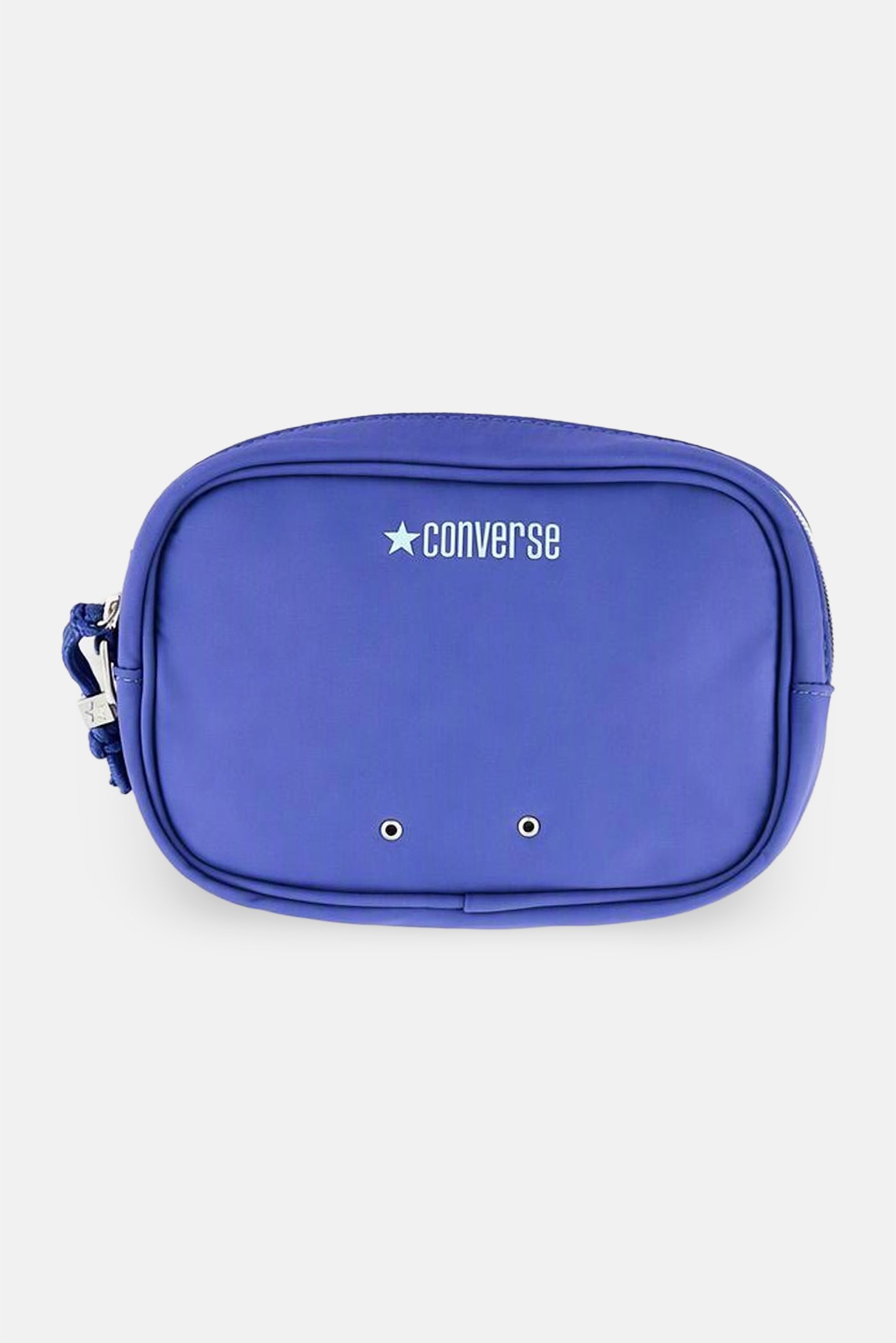 Women Brand Logo Cross Body Bag, Dusty Blue