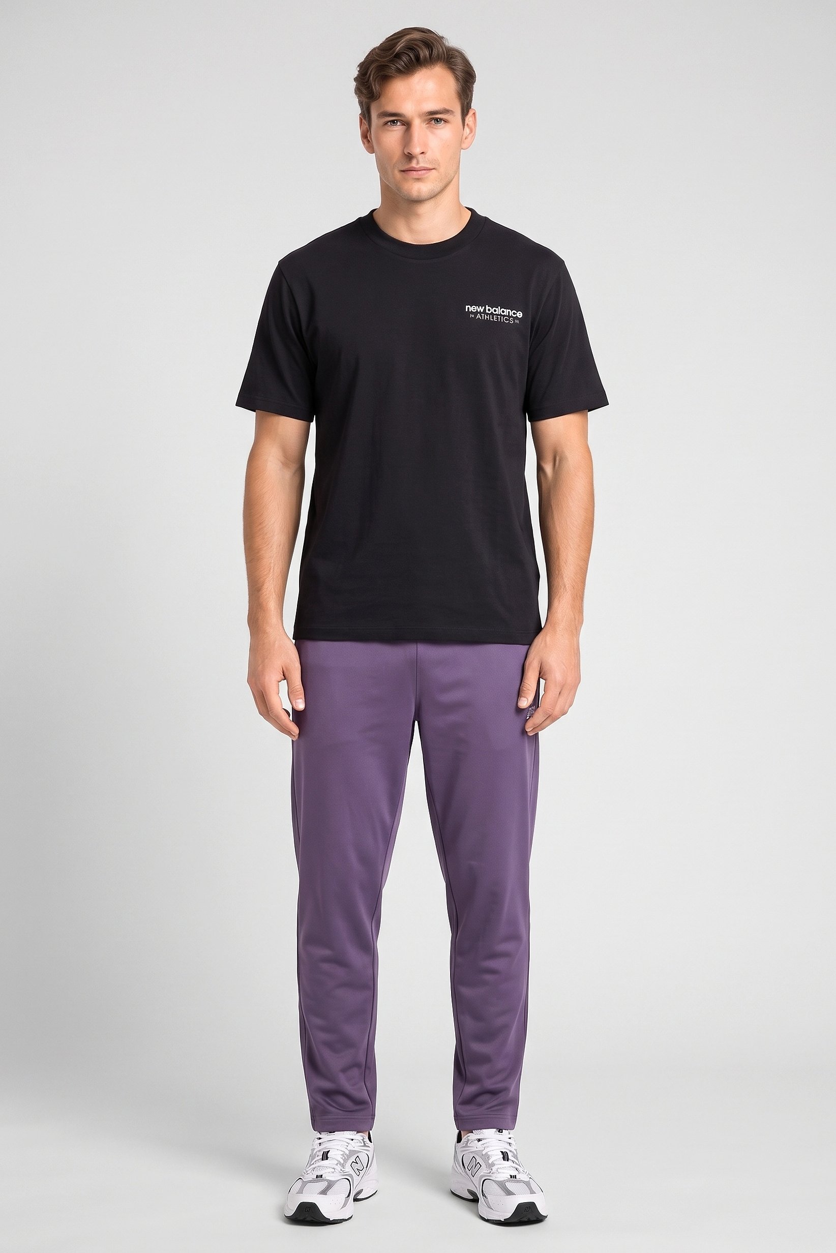 Men Oversized Fit Short Sleeve Outdoor T-Shirt, Black