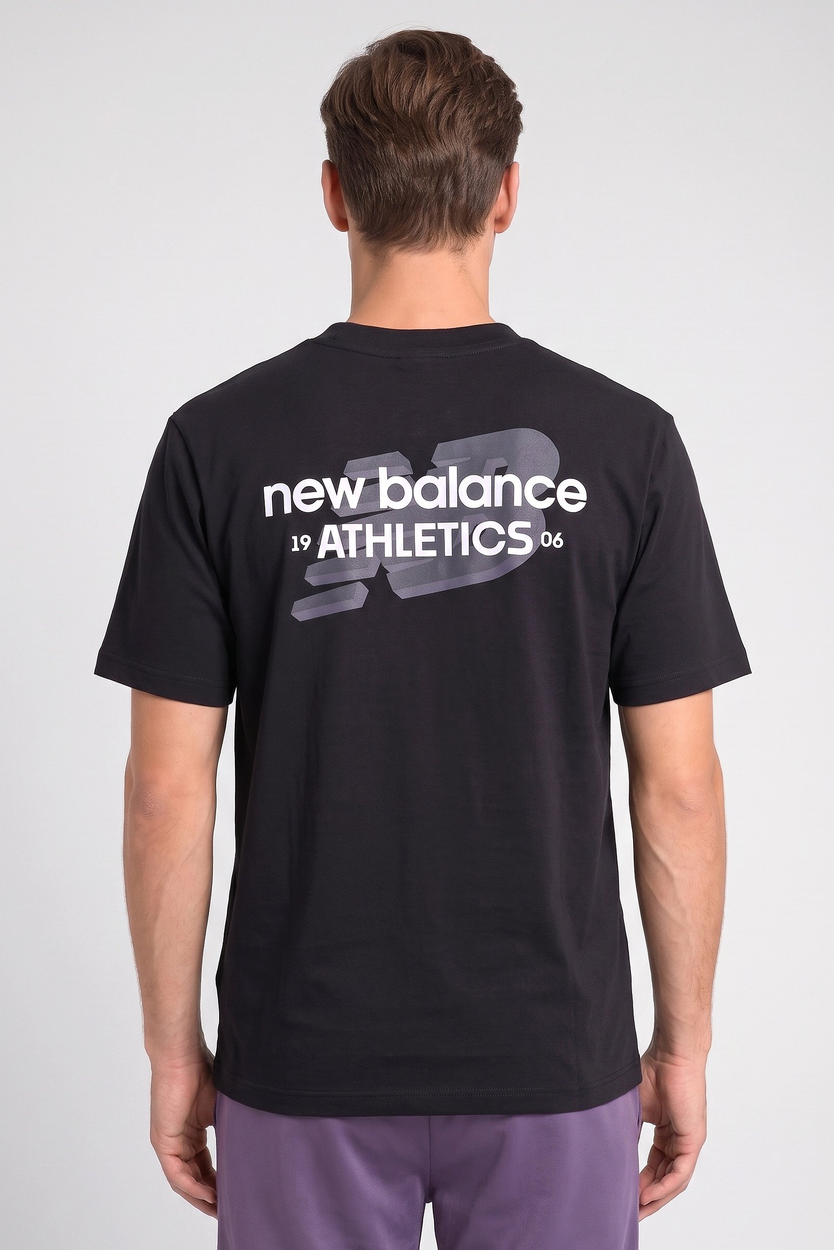 Men Oversized Fit Short Sleeve Outdoor T-Shirt, Black