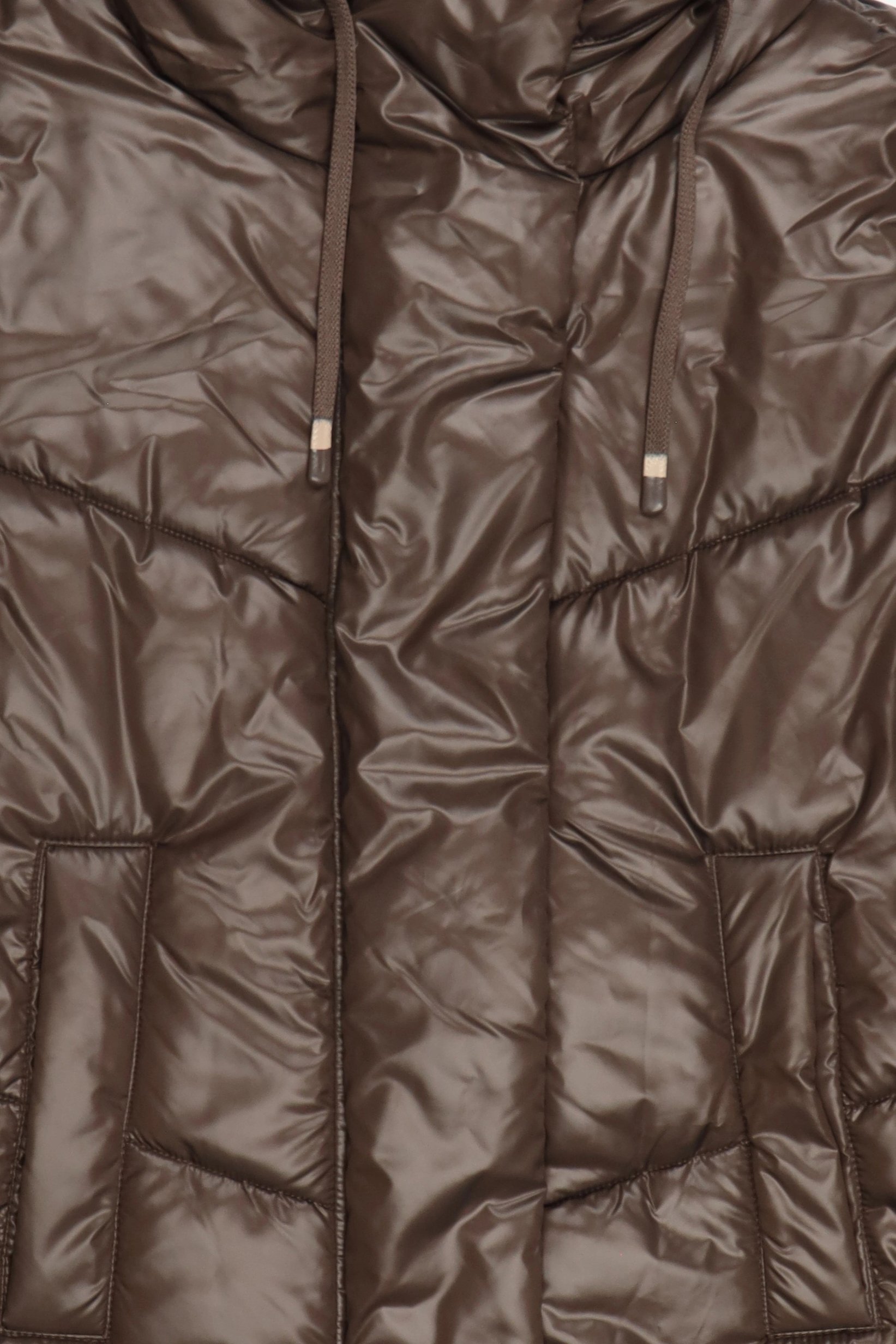 Women Quilted Puffer Jackets, Brown