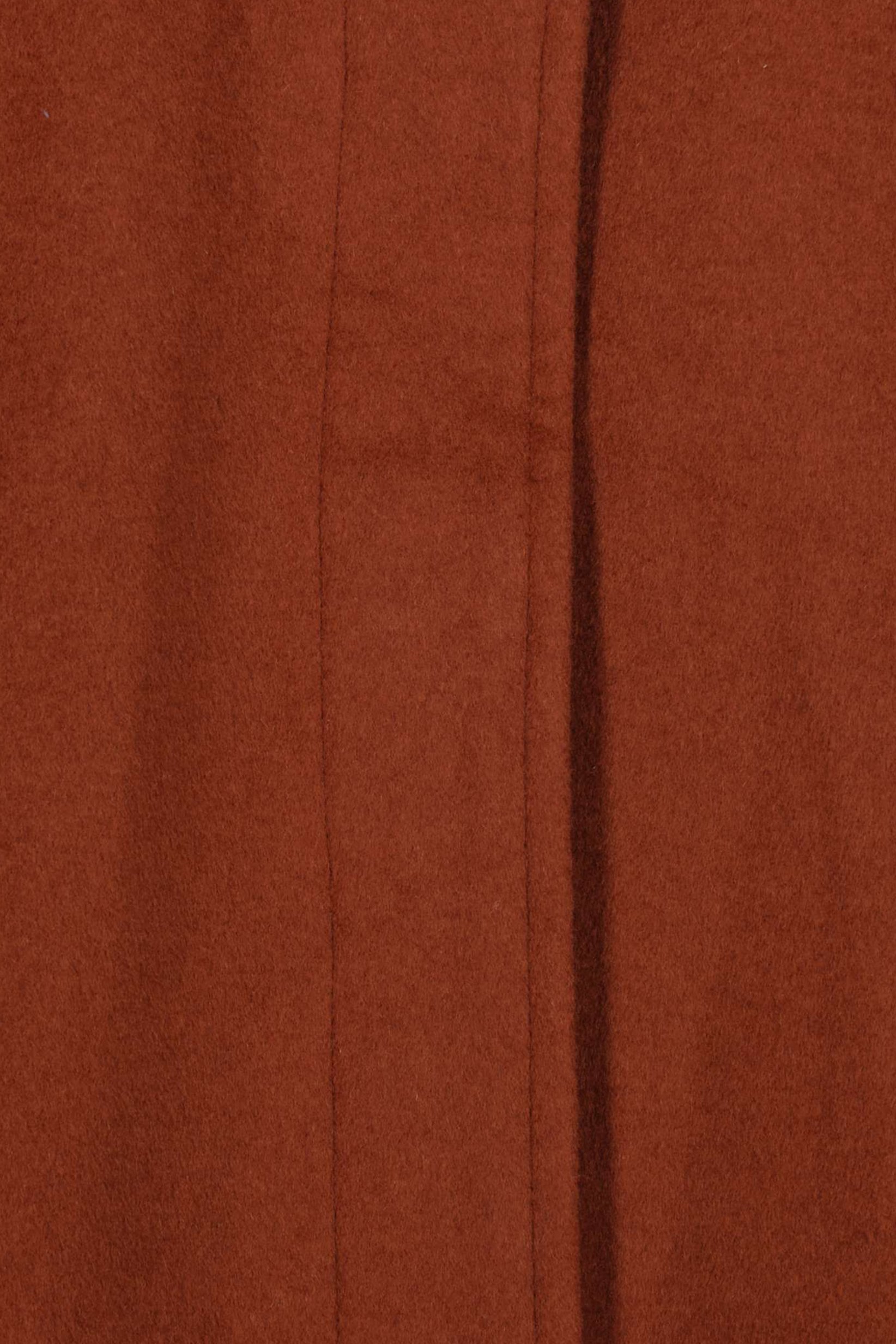 Women Textured Trench Coat, Rust