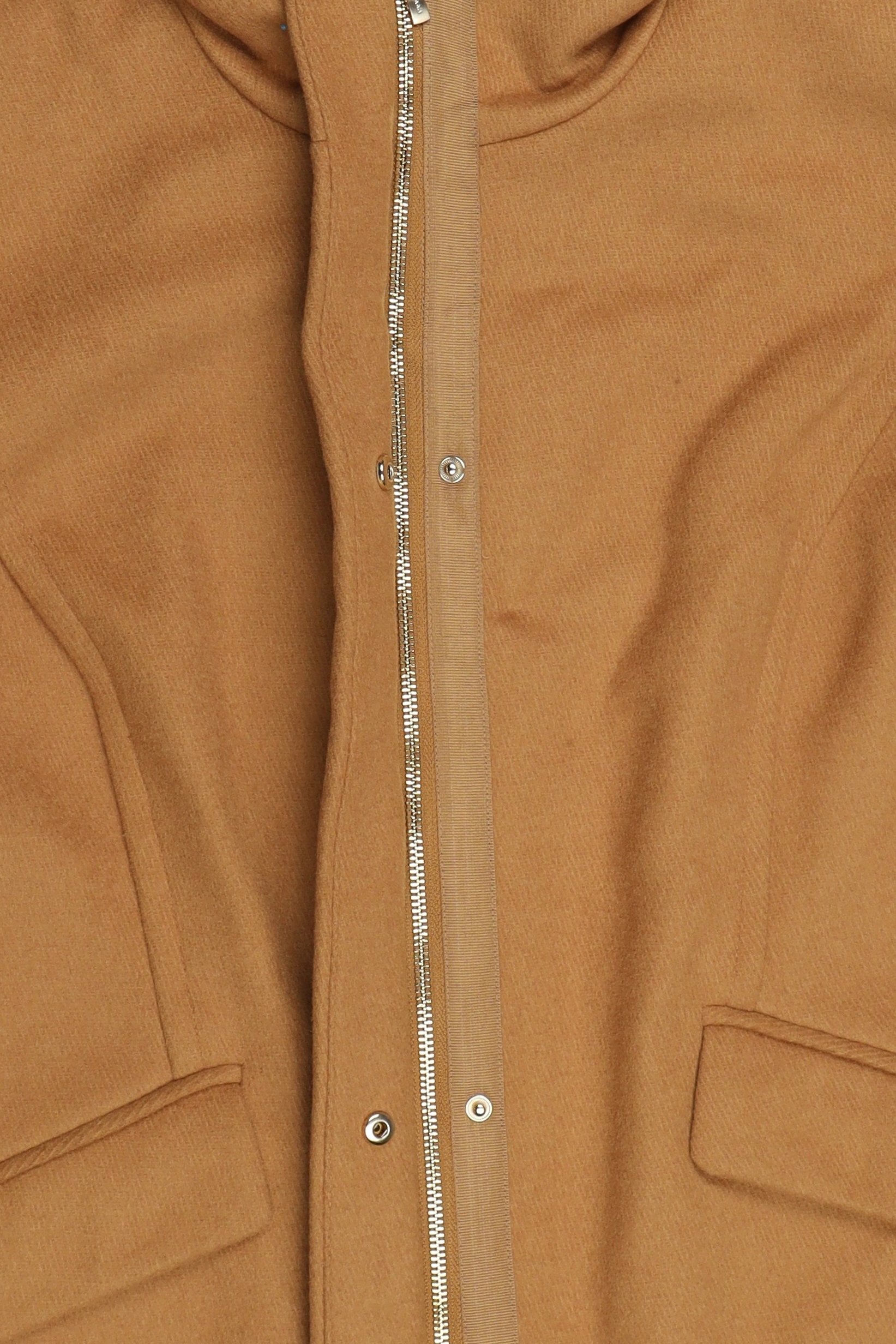 Women Solid Trench Coat, Brown