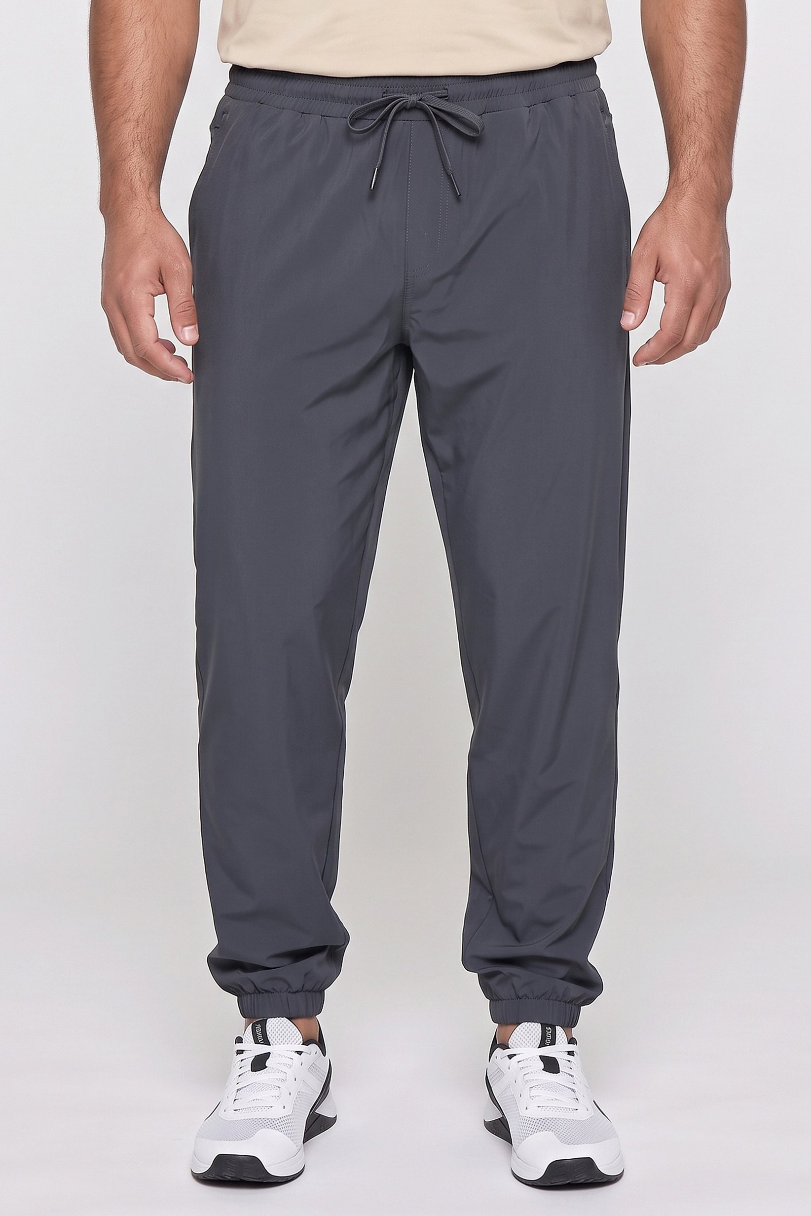 Men Sportswear Fit Outdoor Track Pants, Olive