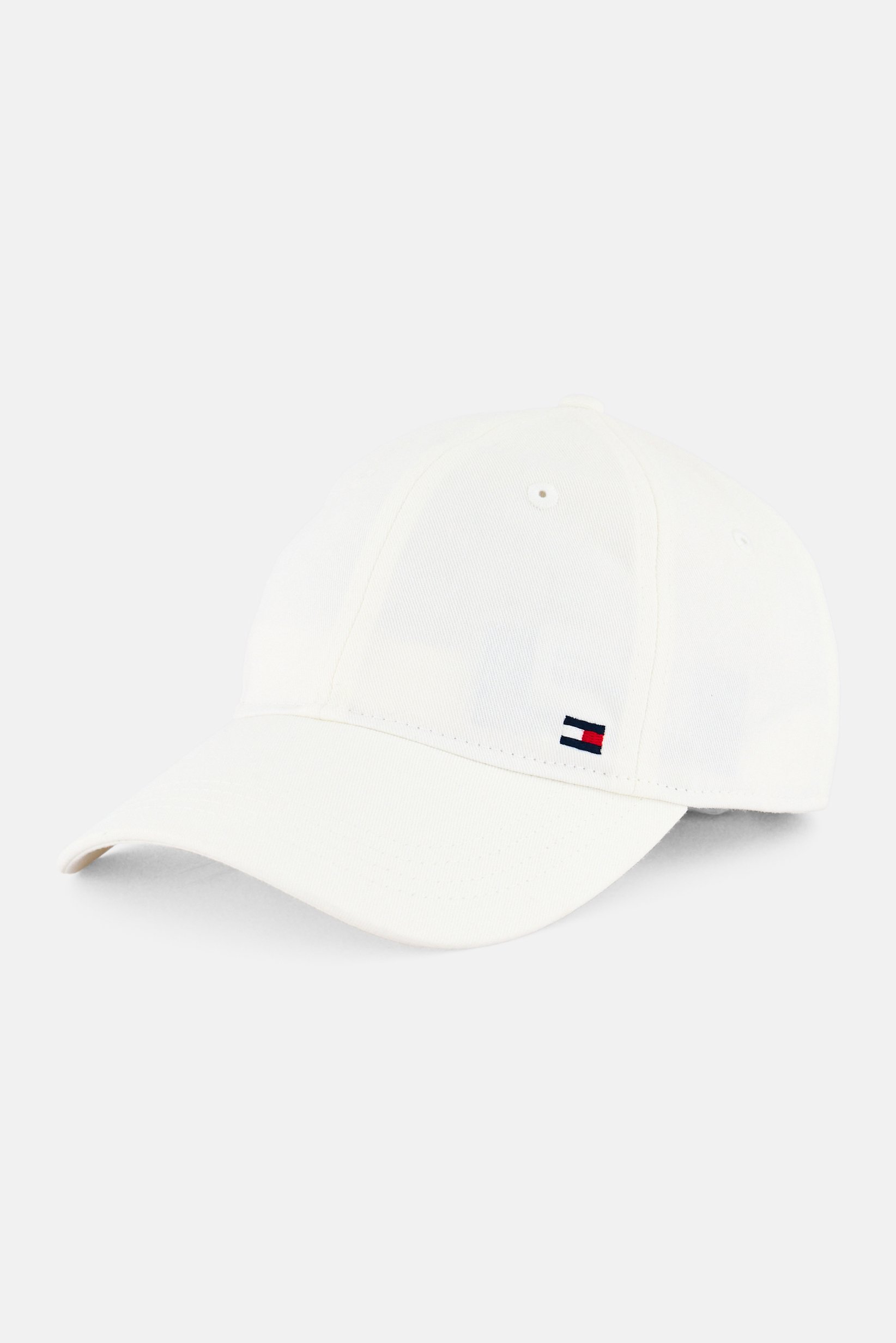 Men Embroidered Logo Adjustable Baseball Cap, White