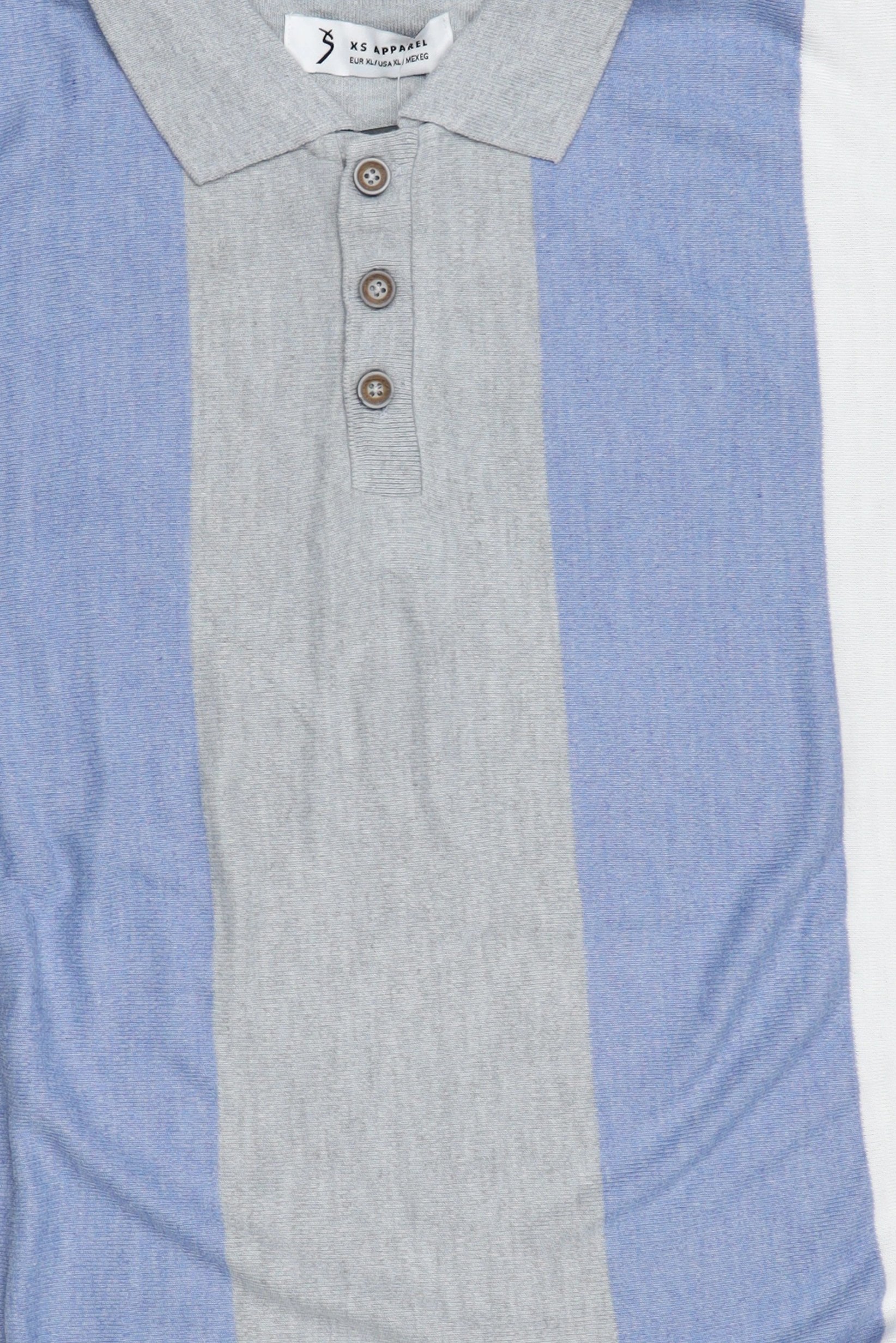 Men Spread Collar Short Sleeve Stripes Polo, Multicolor