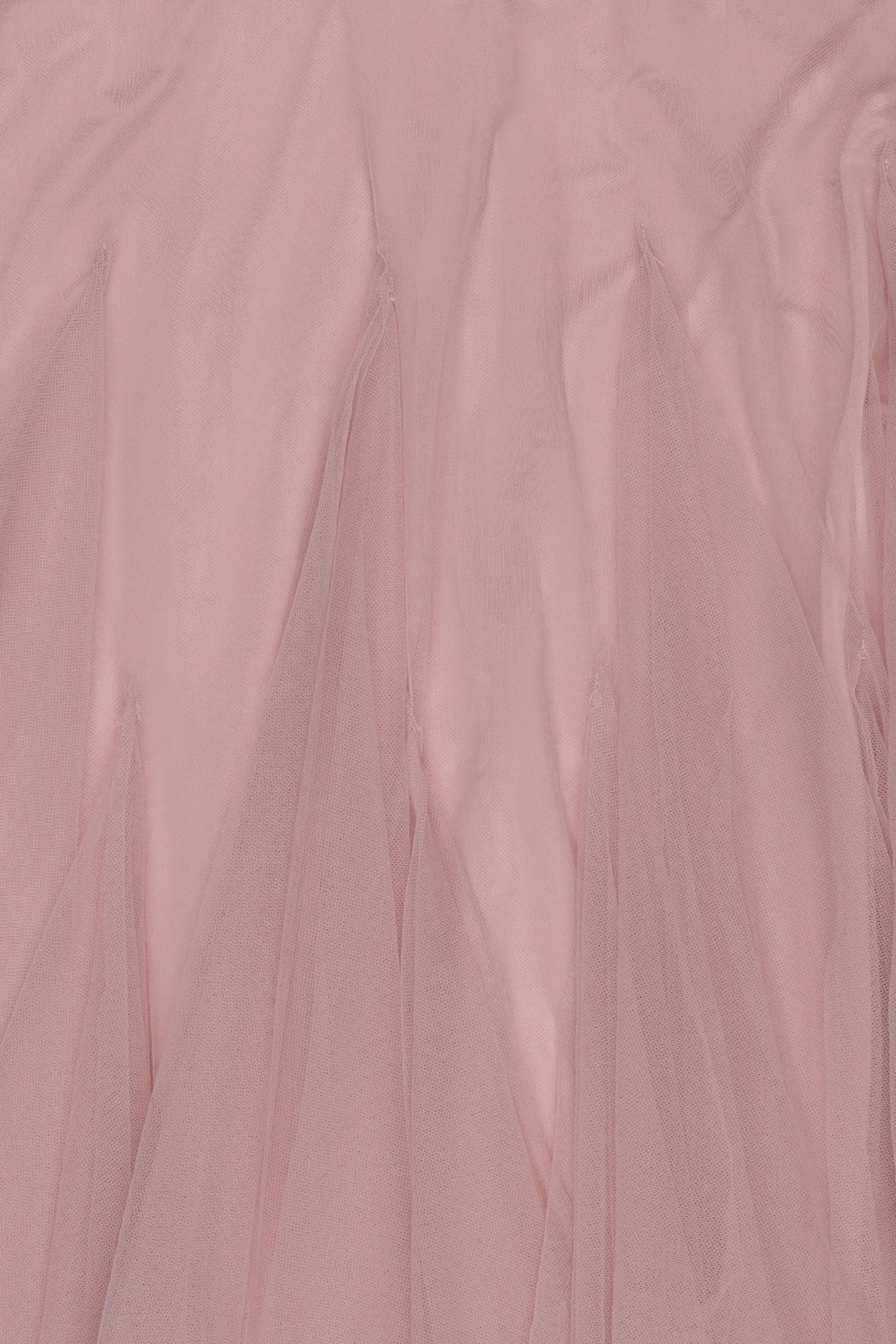 Women Mesh Midi Skirts, Pink