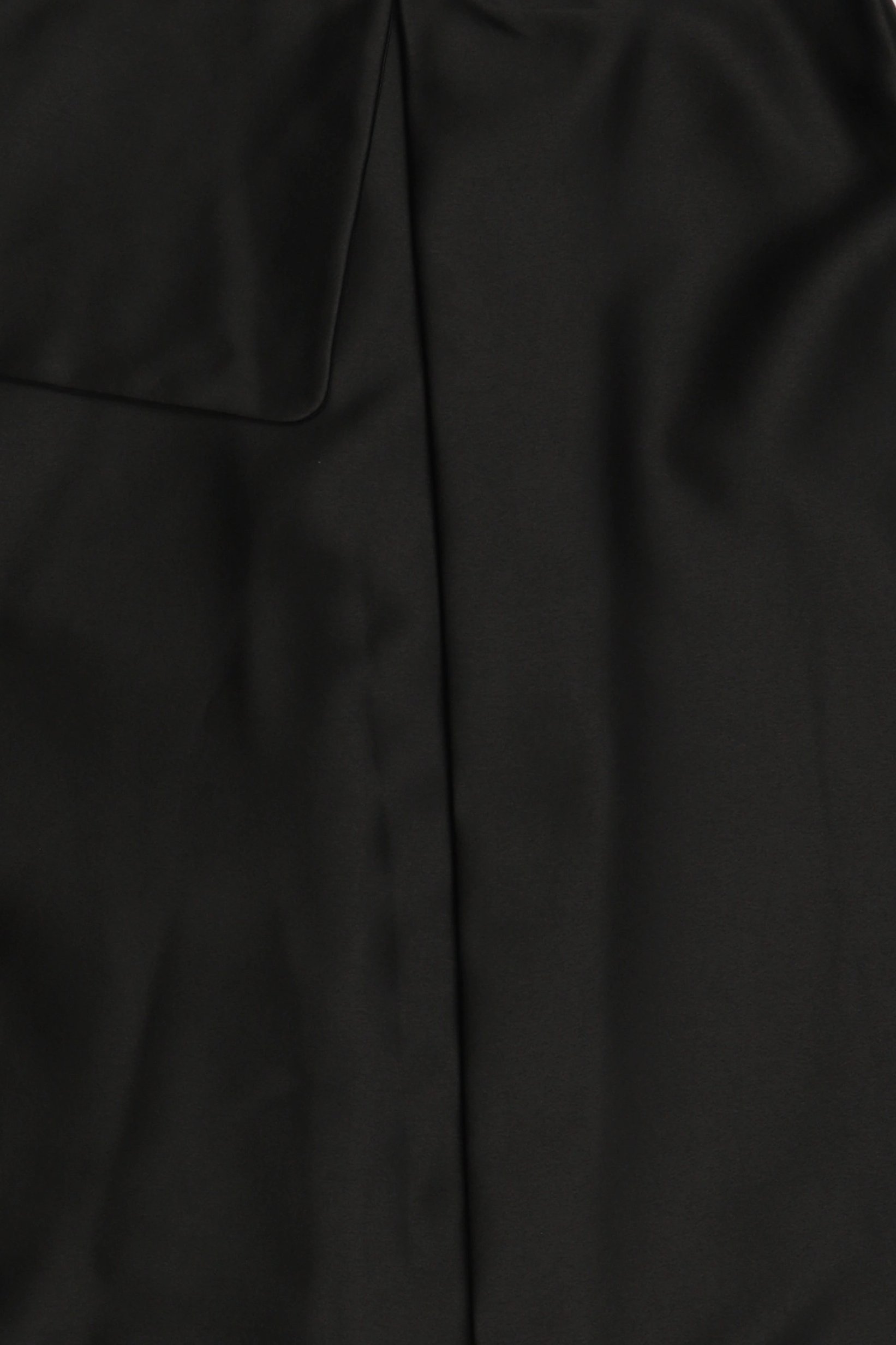 Women Plain Midi Skirt, Black