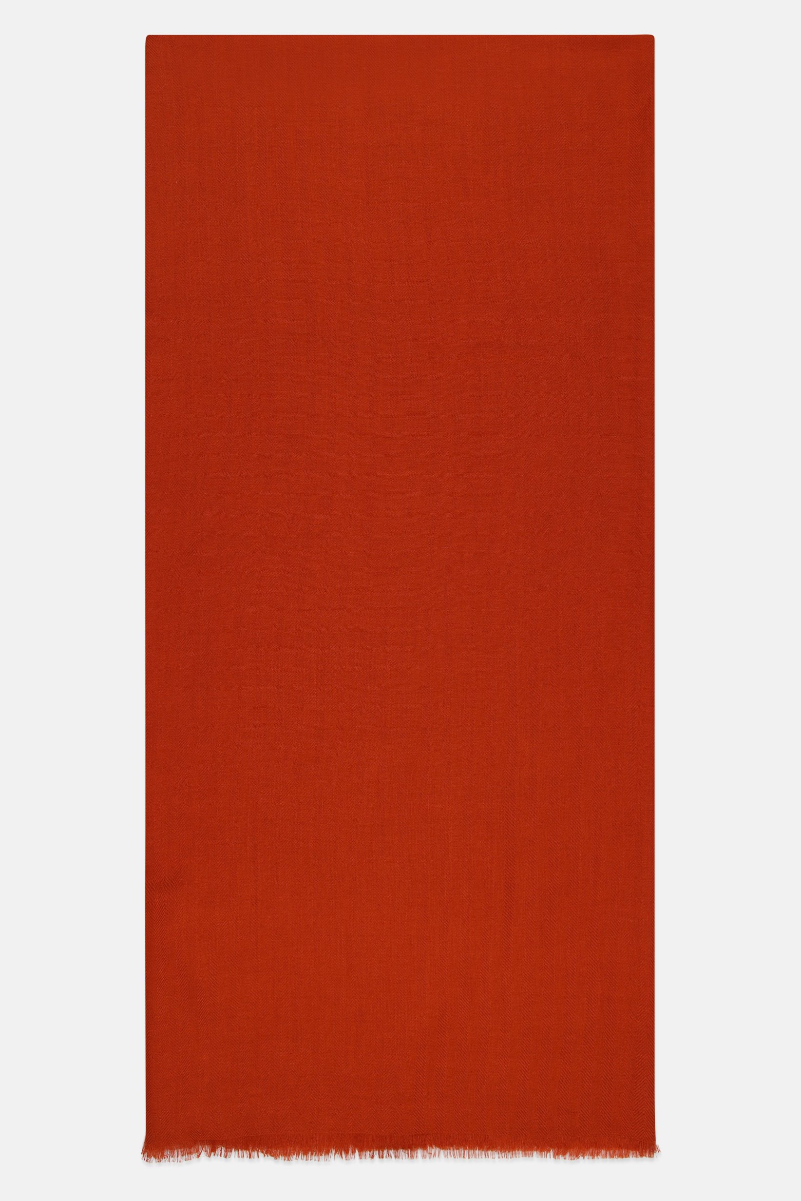 Men Solid Scarf, Orange