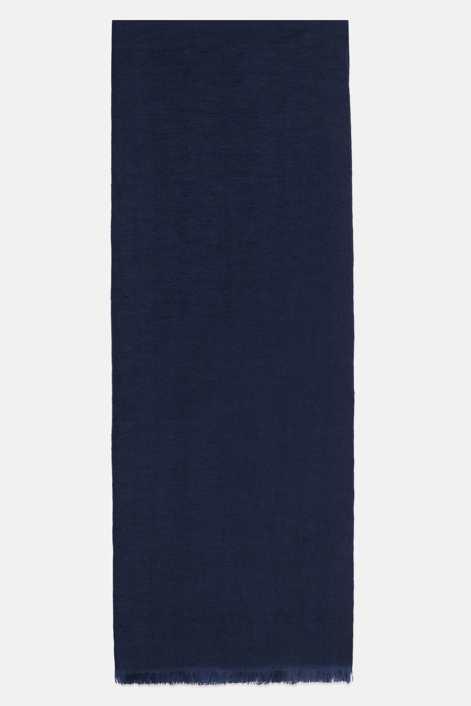 Men Plain Scarf, Navy